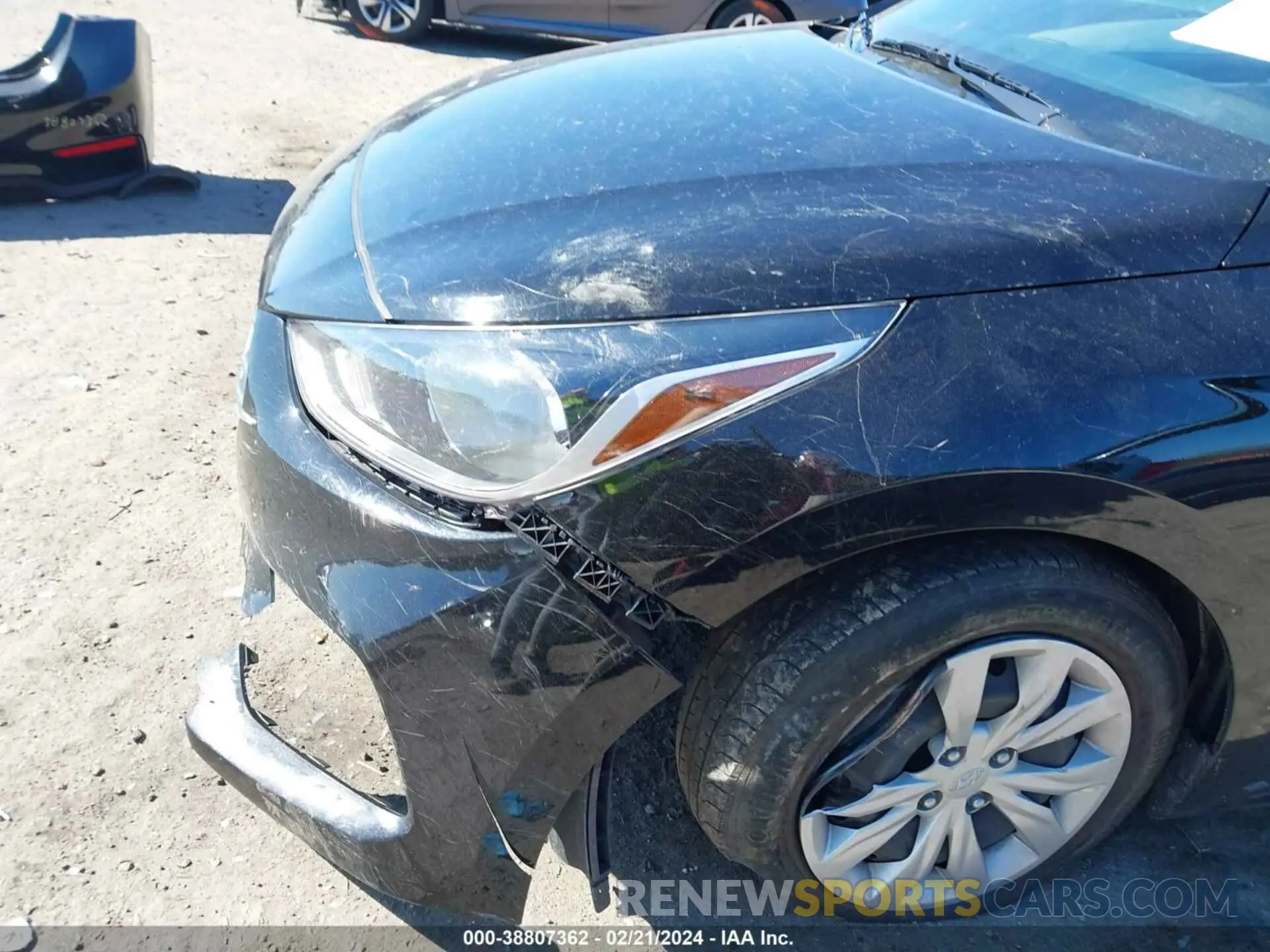 18 fotografías del automóvil dañado 3KPC24A64ME150451 HYUNDAI ACCENT 2021