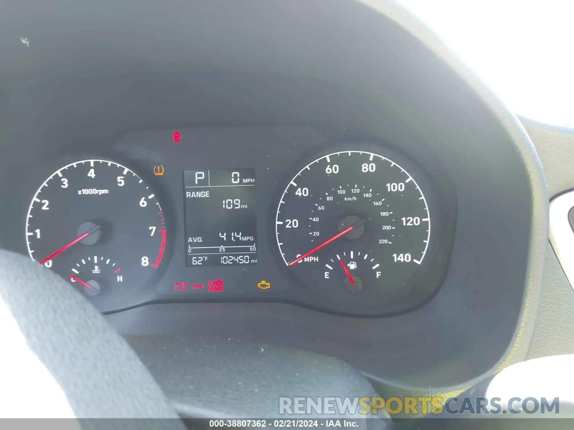 7 fotografías del automóvil dañado 3KPC24A64ME150451 HYUNDAI ACCENT 2021