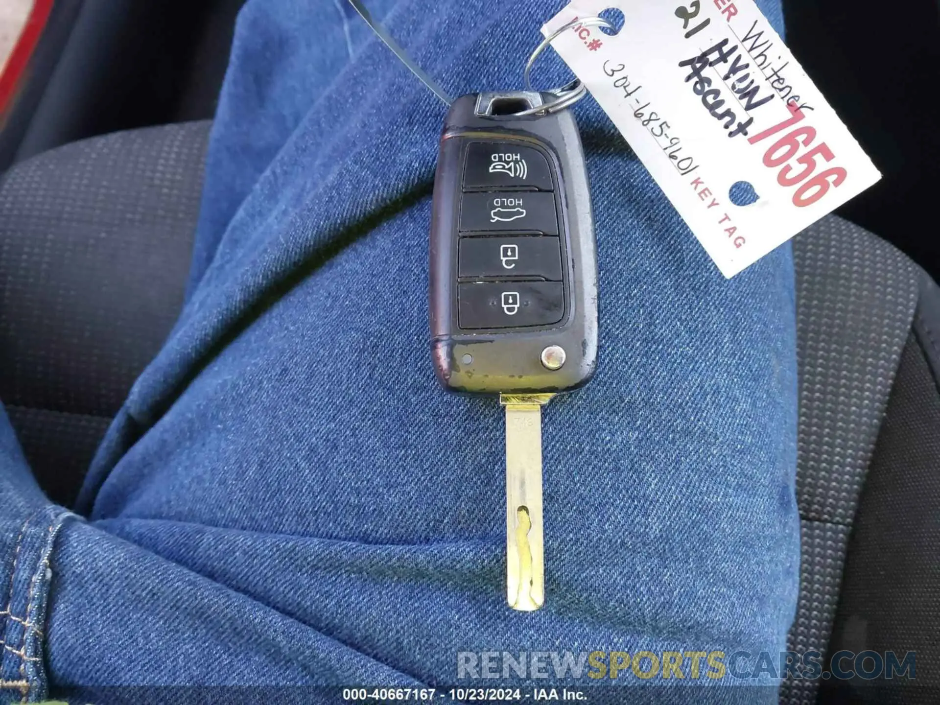 11 fotografías del automóvil dañado 3KPC24A65ME129155 HYUNDAI ACCENT 2021