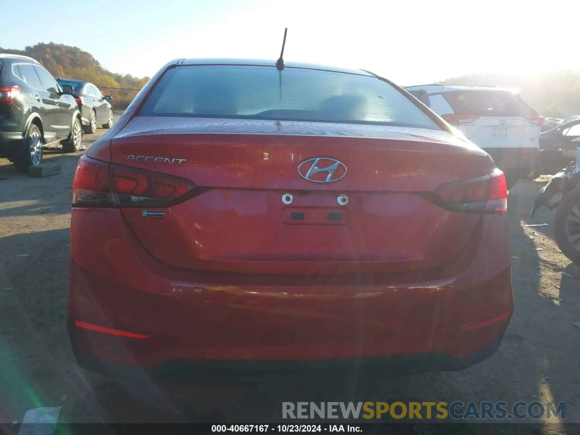 16 fotografías del automóvil dañado 3KPC24A65ME129155 HYUNDAI ACCENT 2021
