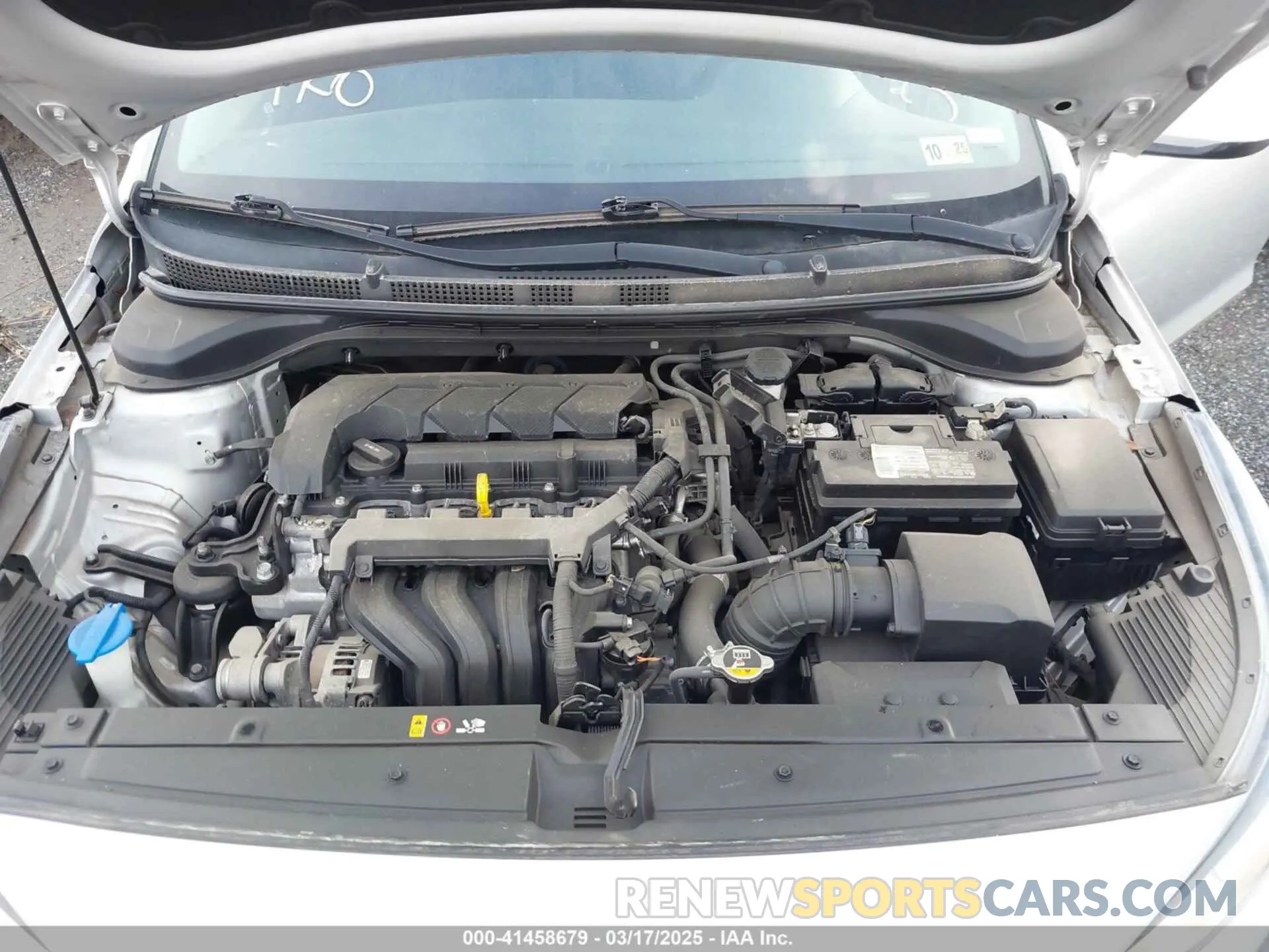 10 fotografías del automóvil dañado 3KPC24A65ME130435 HYUNDAI ACCENT 2021