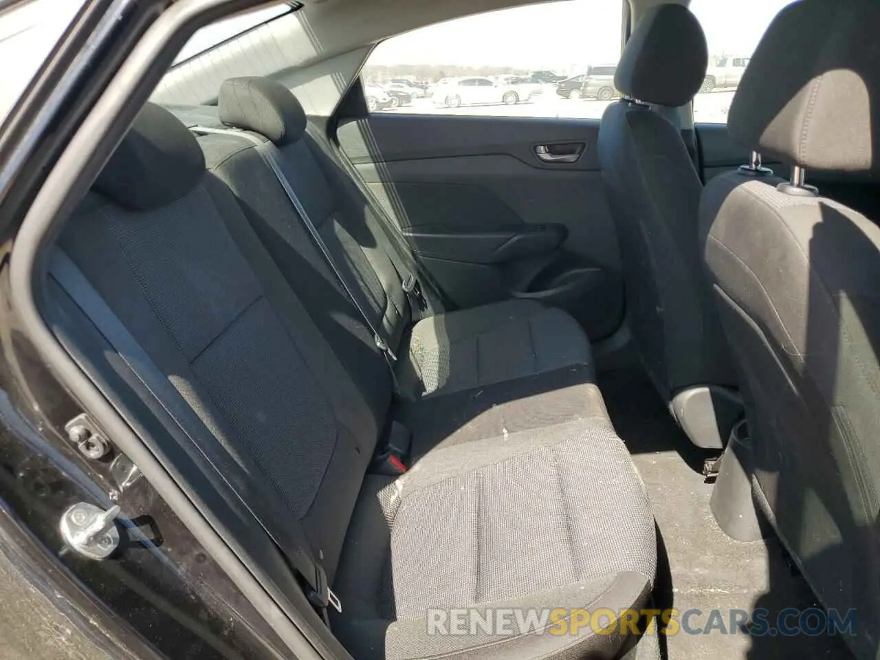 10 fotografías del automóvil dañado 3KPC24A65ME132671 HYUNDAI ACCENT 2021