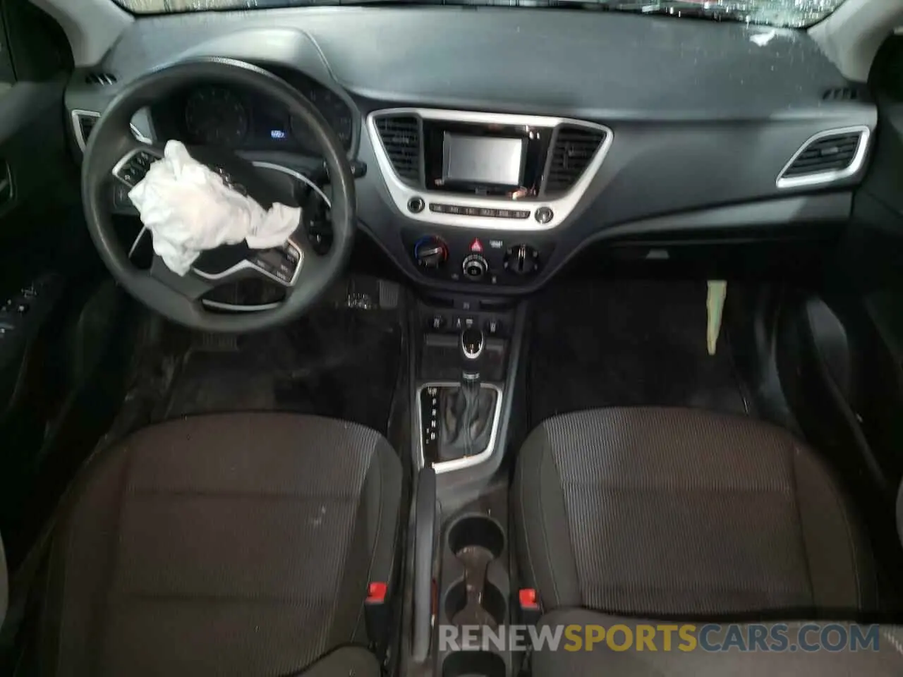 8 fotografías del automóvil dañado 3KPC24A65ME132959 HYUNDAI ACCENT 2021