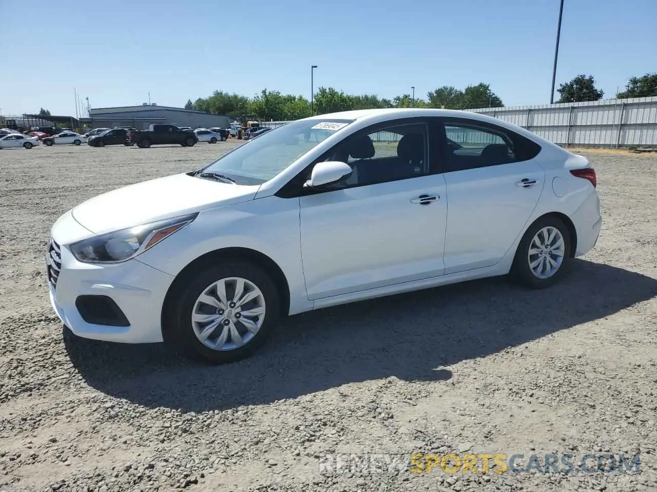 1 fotografías del automóvil dañado 3KPC24A66ME129570 HYUNDAI ACCENT 2021