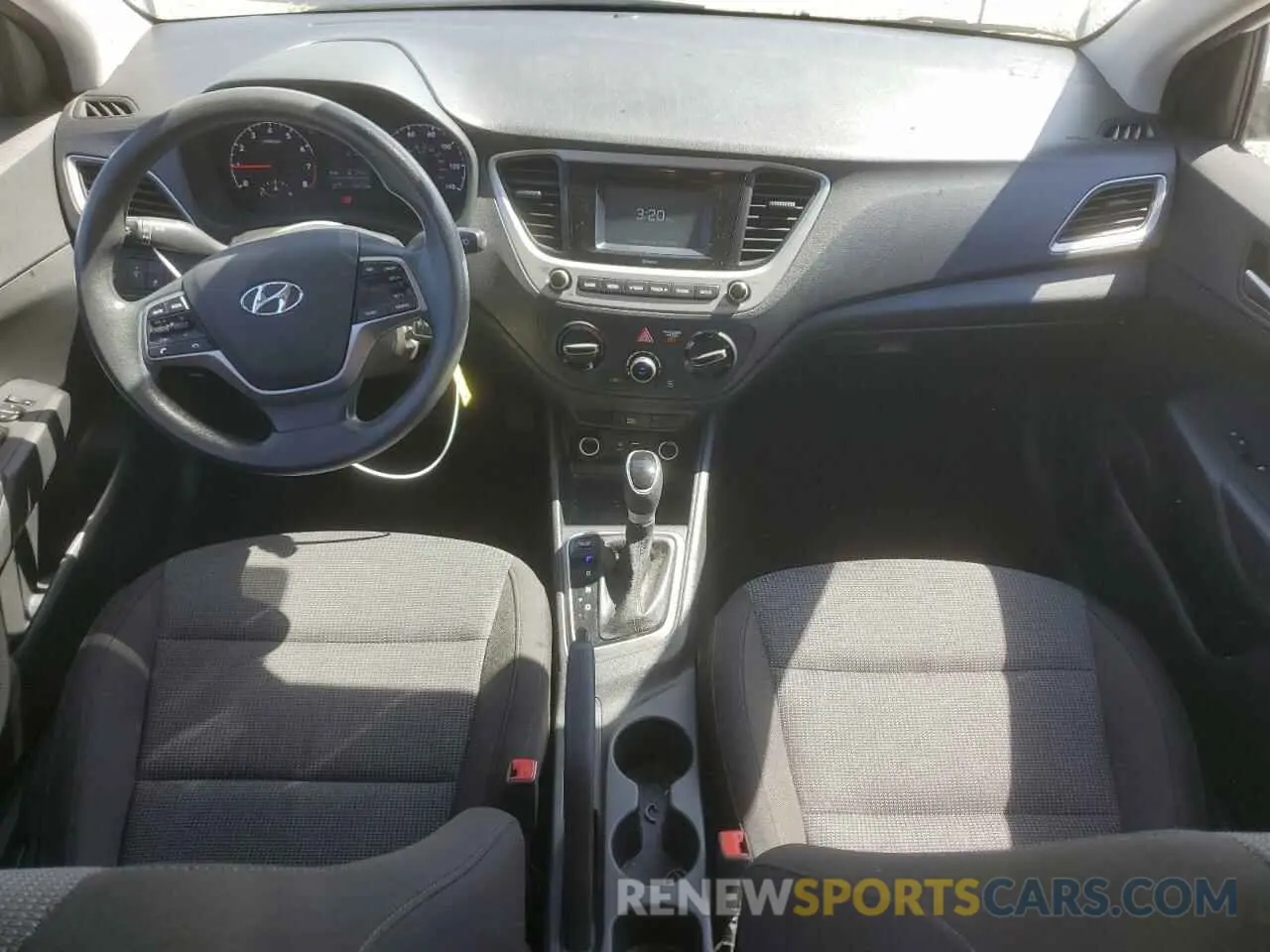 8 fotografías del automóvil dañado 3KPC24A66ME129570 HYUNDAI ACCENT 2021