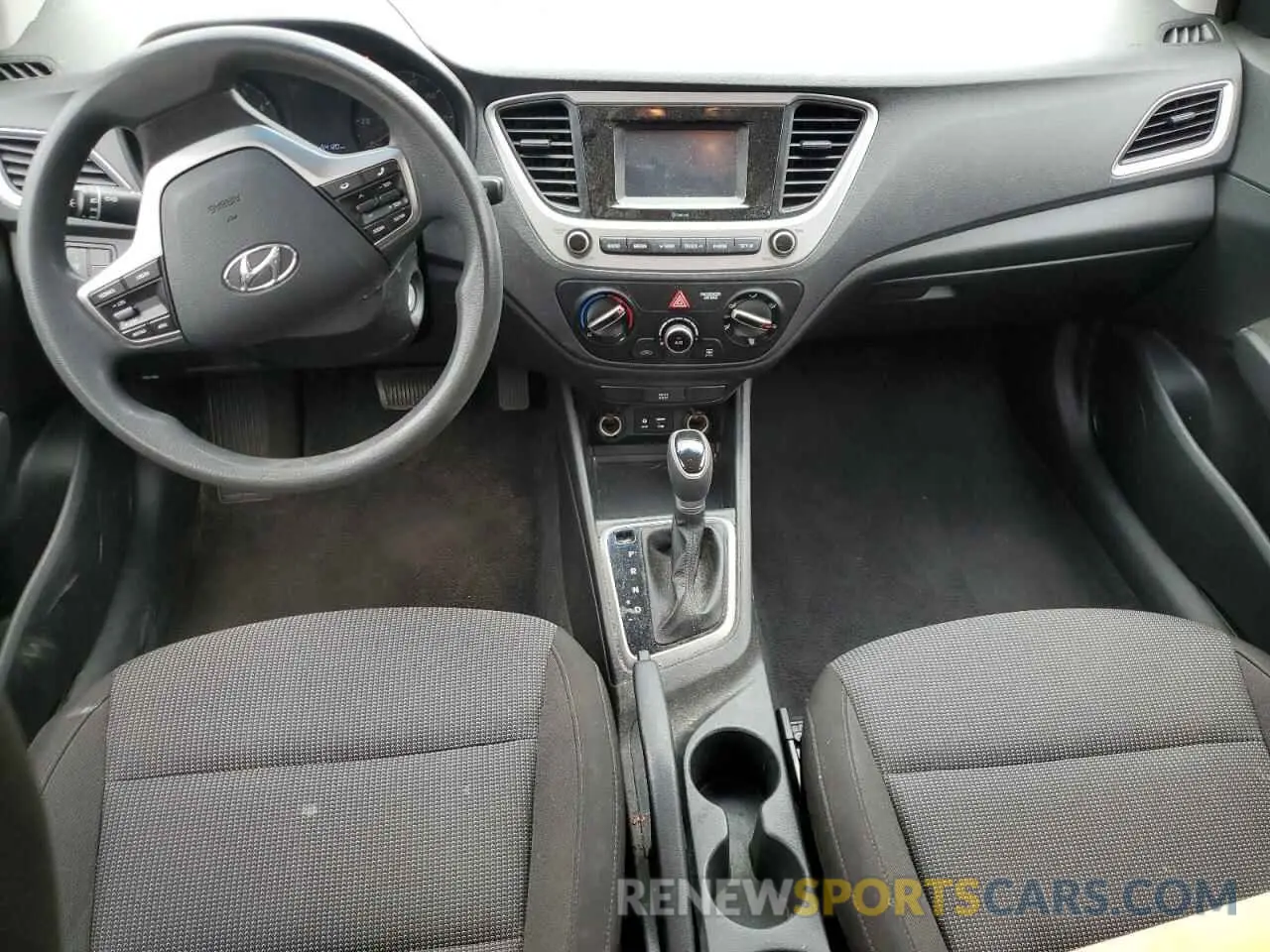 8 fotografías del automóvil dañado 3KPC24A66ME129861 HYUNDAI ACCENT 2021