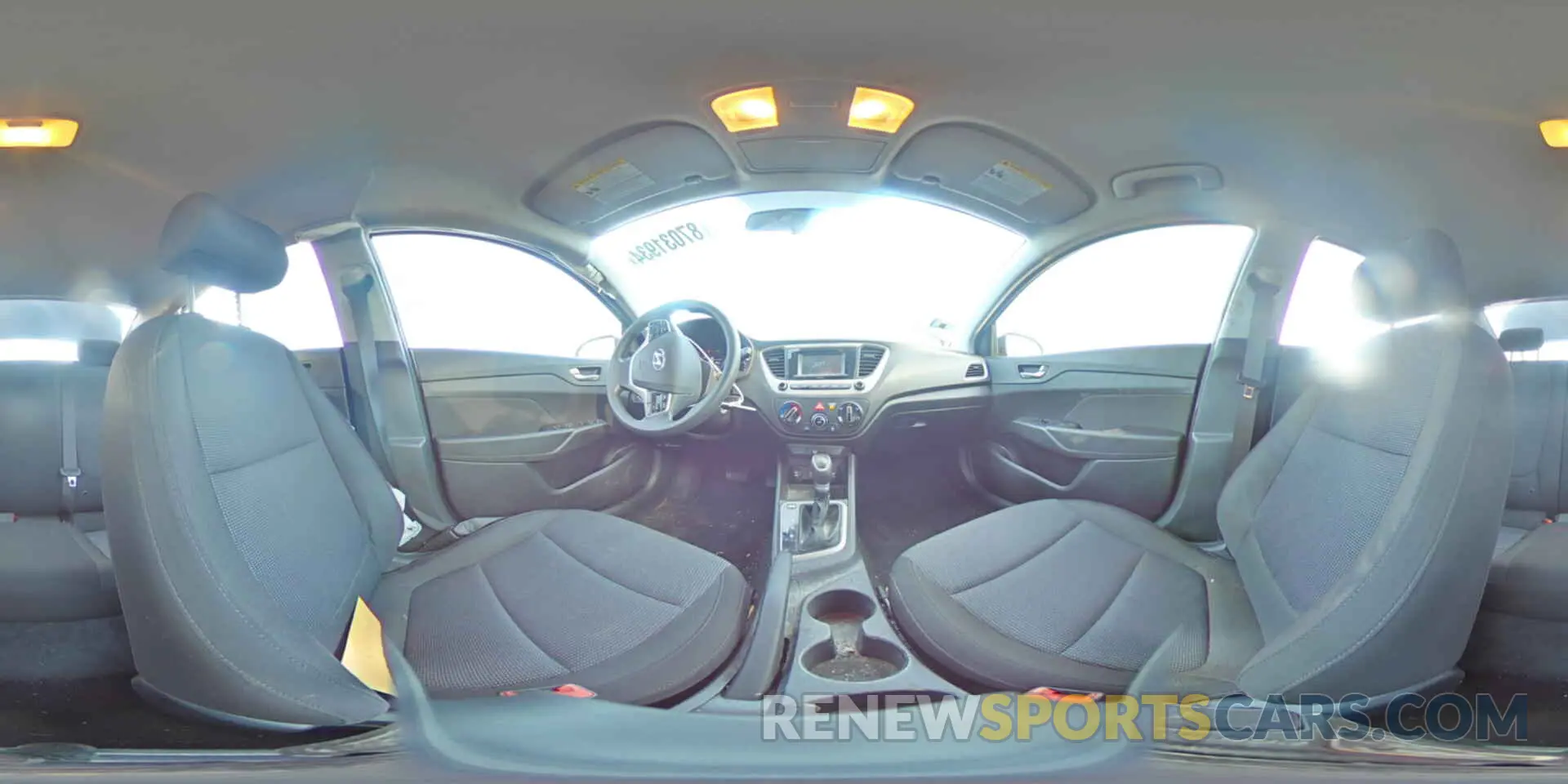 12 fotografías del automóvil dañado 3KPC24A66ME136549 HYUNDAI ACCENT 2021