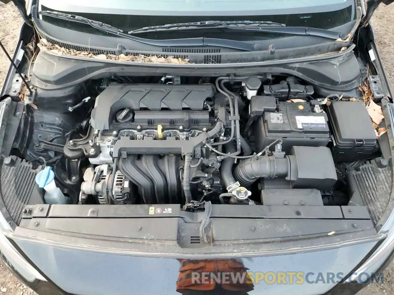 13 fotografías del automóvil dañado 3KPC24A66ME136549 HYUNDAI ACCENT 2021
