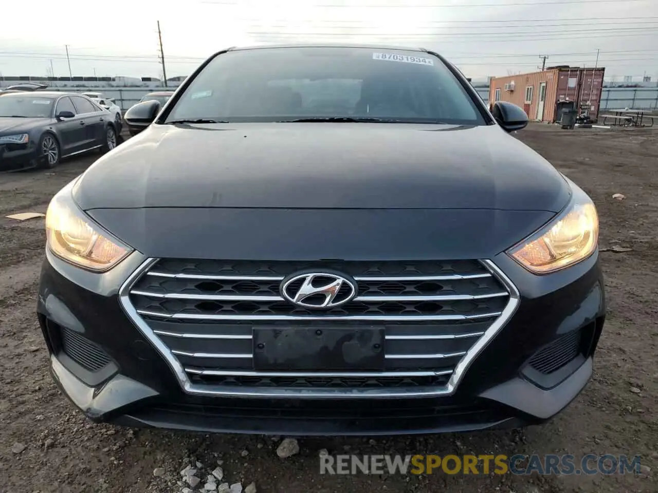 5 fotografías del automóvil dañado 3KPC24A66ME136549 HYUNDAI ACCENT 2021