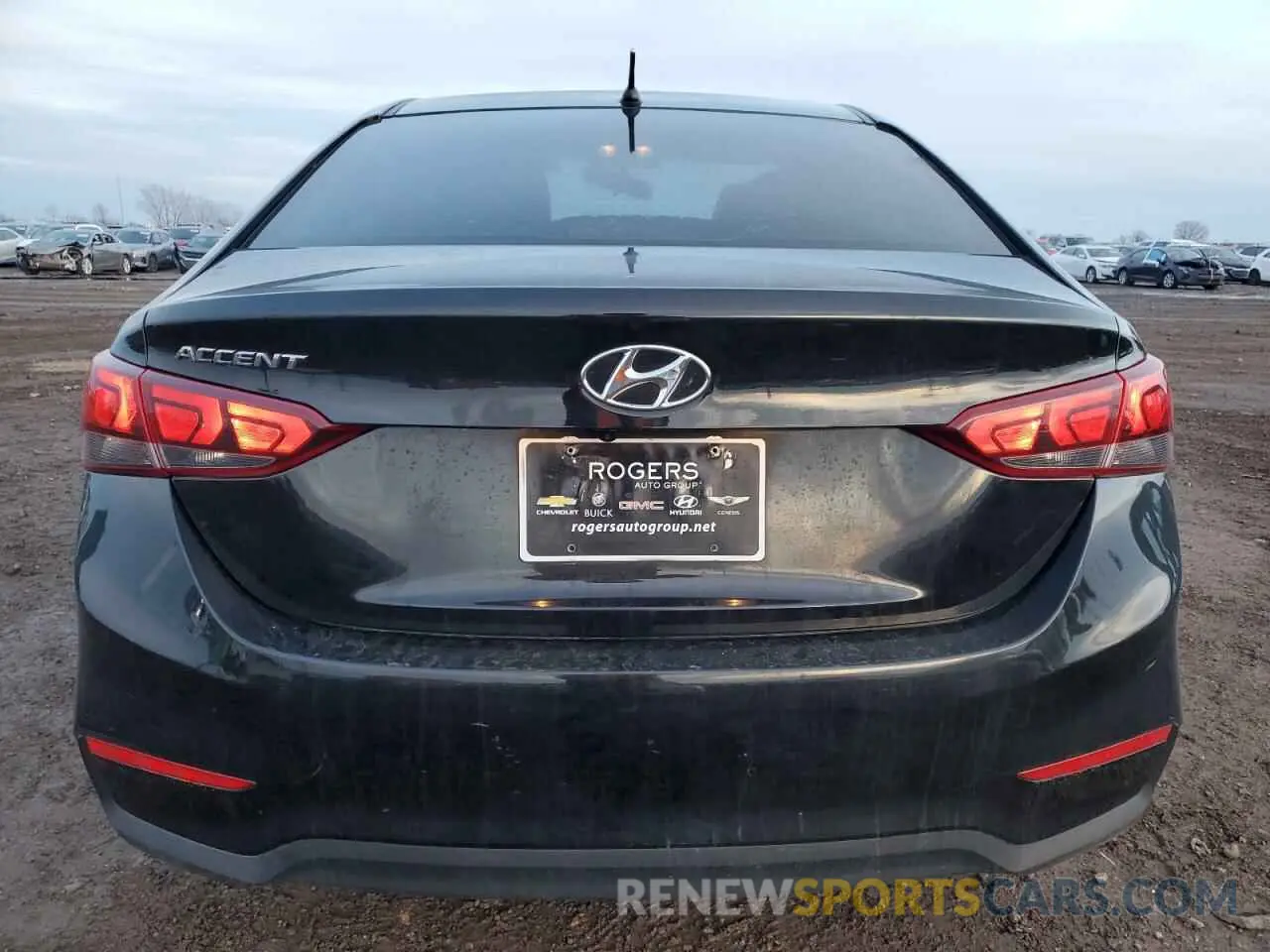 6 fotografías del automóvil dañado 3KPC24A66ME136549 HYUNDAI ACCENT 2021