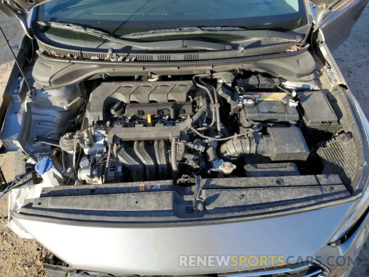 11 fotografías del automóvil dañado 3KPC24A66ME141458 HYUNDAI ACCENT 2021