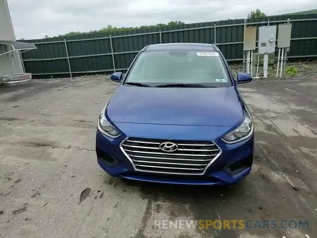 13 fotografías del automóvil dañado 3KPC24A67ME150573 HYUNDAI ACCENT 2021