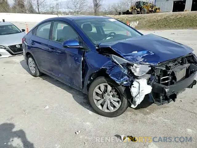11 fotografías del automóvil dañado 3KPC24A68ME131711 HYUNDAI ACCENT 2021