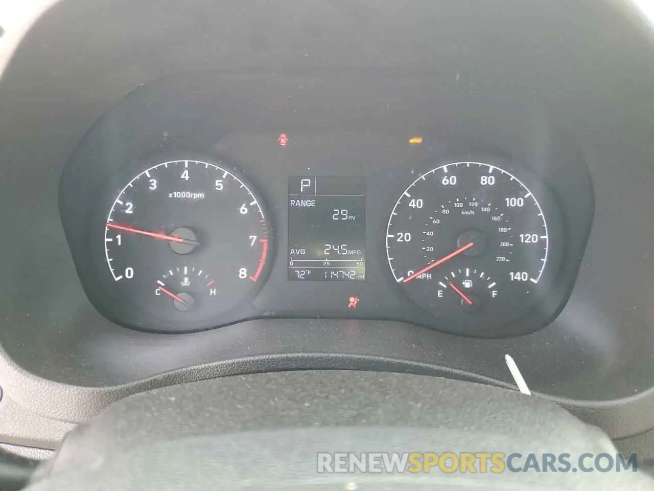 9 fotografías del automóvil dañado 3KPC24A68ME131711 HYUNDAI ACCENT 2021