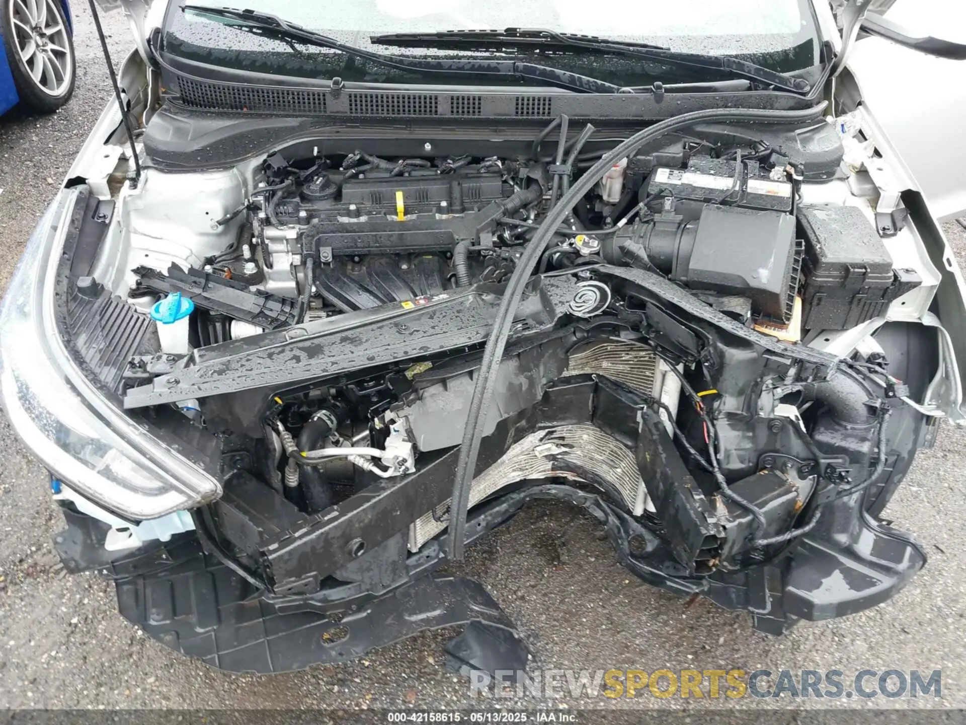 10 fotografías del automóvil dañado 3KPC24A68ME137279 HYUNDAI ACCENT 2021