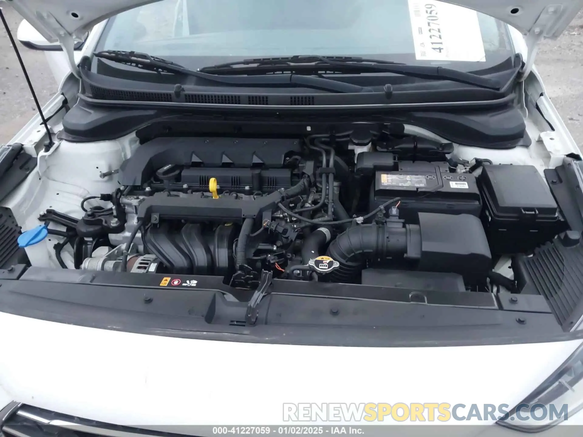 10 fotografías del automóvil dañado 3KPC24A69ME130602 HYUNDAI ACCENT 2021