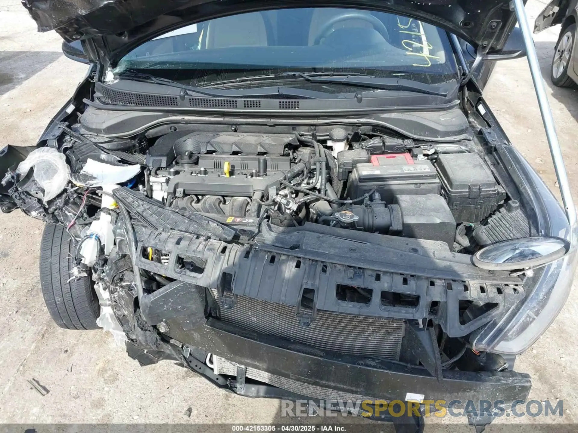 10 fotografías del automóvil dañado 3KPC24A69ME135802 HYUNDAI ACCENT 2021