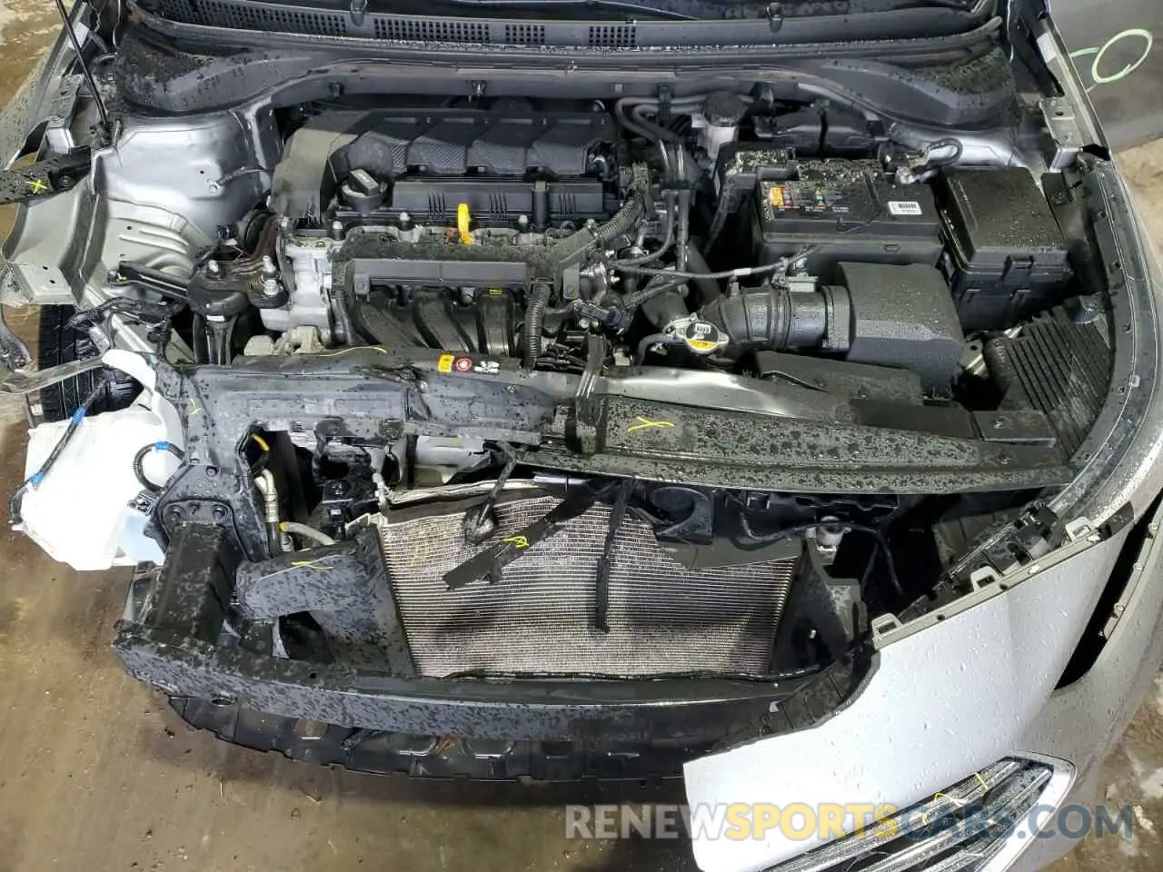 11 fotografías del automóvil dañado 3KPC24A69ME143320 HYUNDAI ACCENT 2021