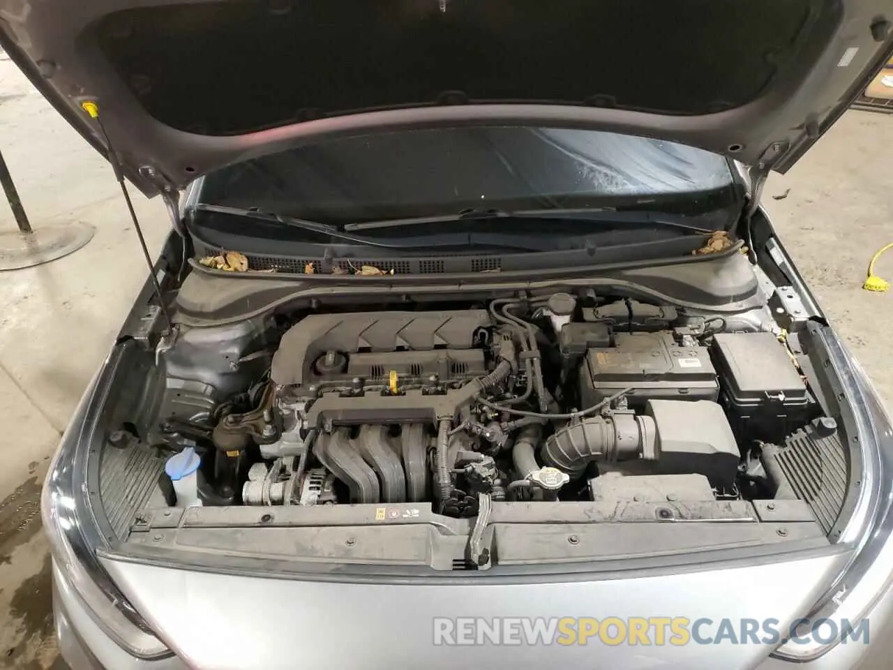 11 fotografías del automóvil dañado 3KPC24A69ME143978 HYUNDAI ACCENT 2021