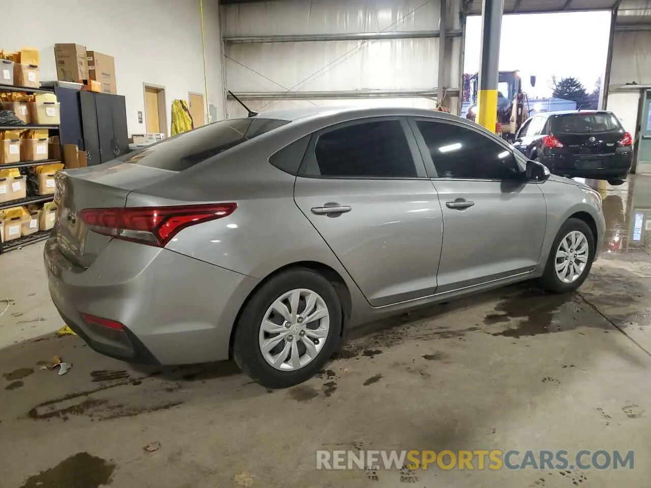 3 fotografías del automóvil dañado 3KPC24A69ME143978 HYUNDAI ACCENT 2021