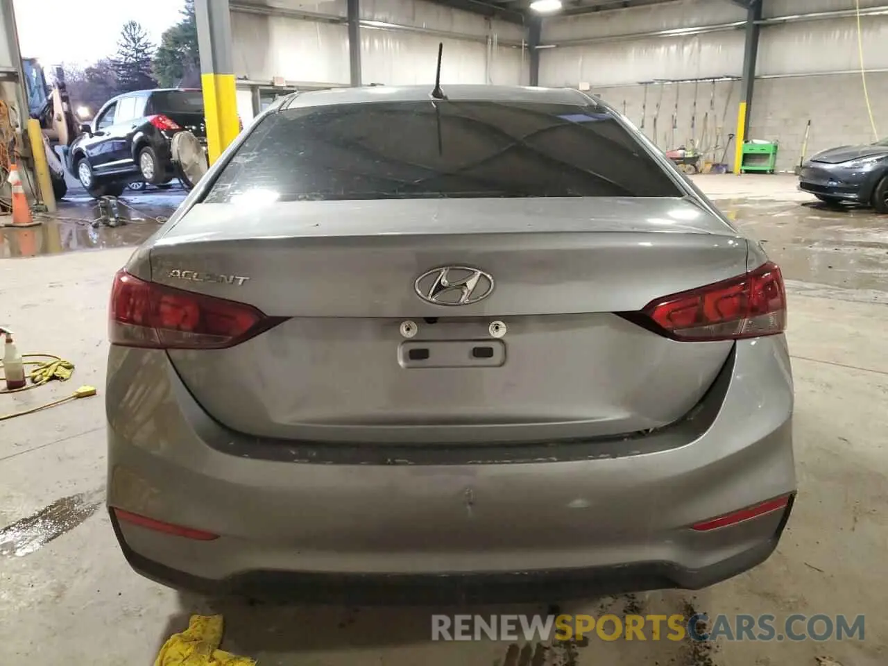 6 fotografías del automóvil dañado 3KPC24A69ME143978 HYUNDAI ACCENT 2021