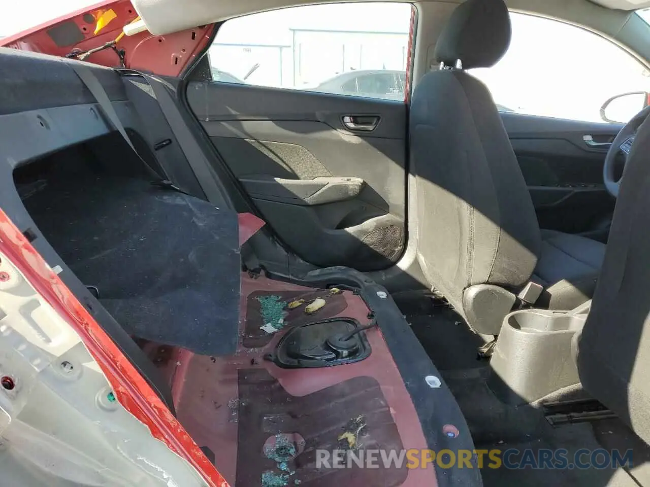 11 fotografías del automóvil dañado 3KPC24A69ME144371 HYUNDAI ACCENT 2021