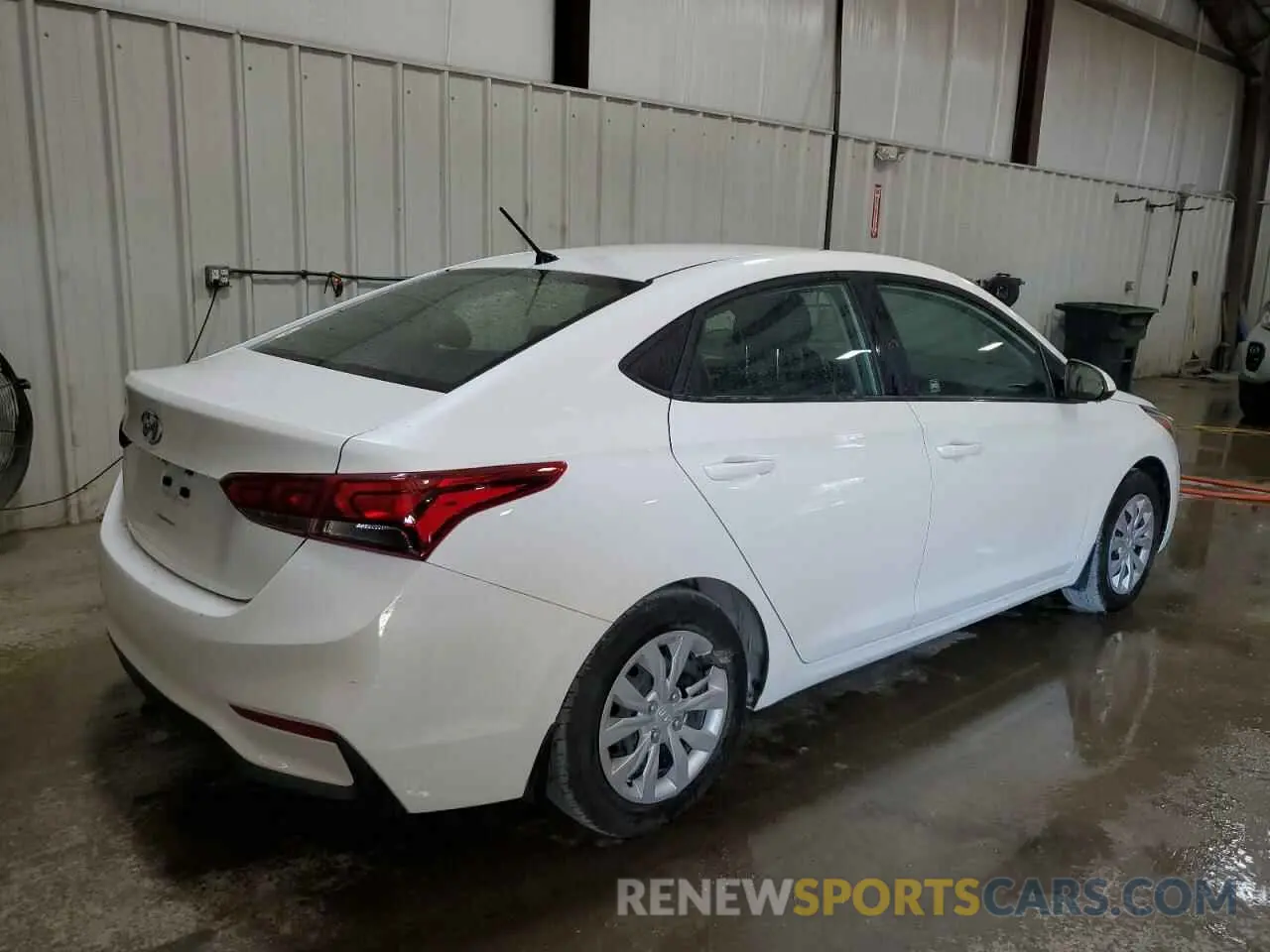 3 fotografías del automóvil dañado 3KPC24A6XME148168 HYUNDAI ACCENT 2021