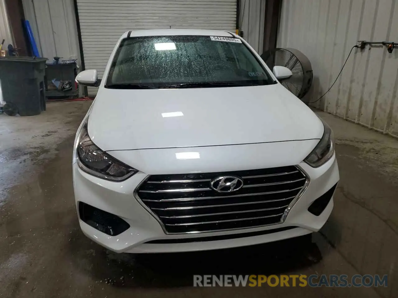 5 fotografías del automóvil dañado 3KPC24A6XME148168 HYUNDAI ACCENT 2021