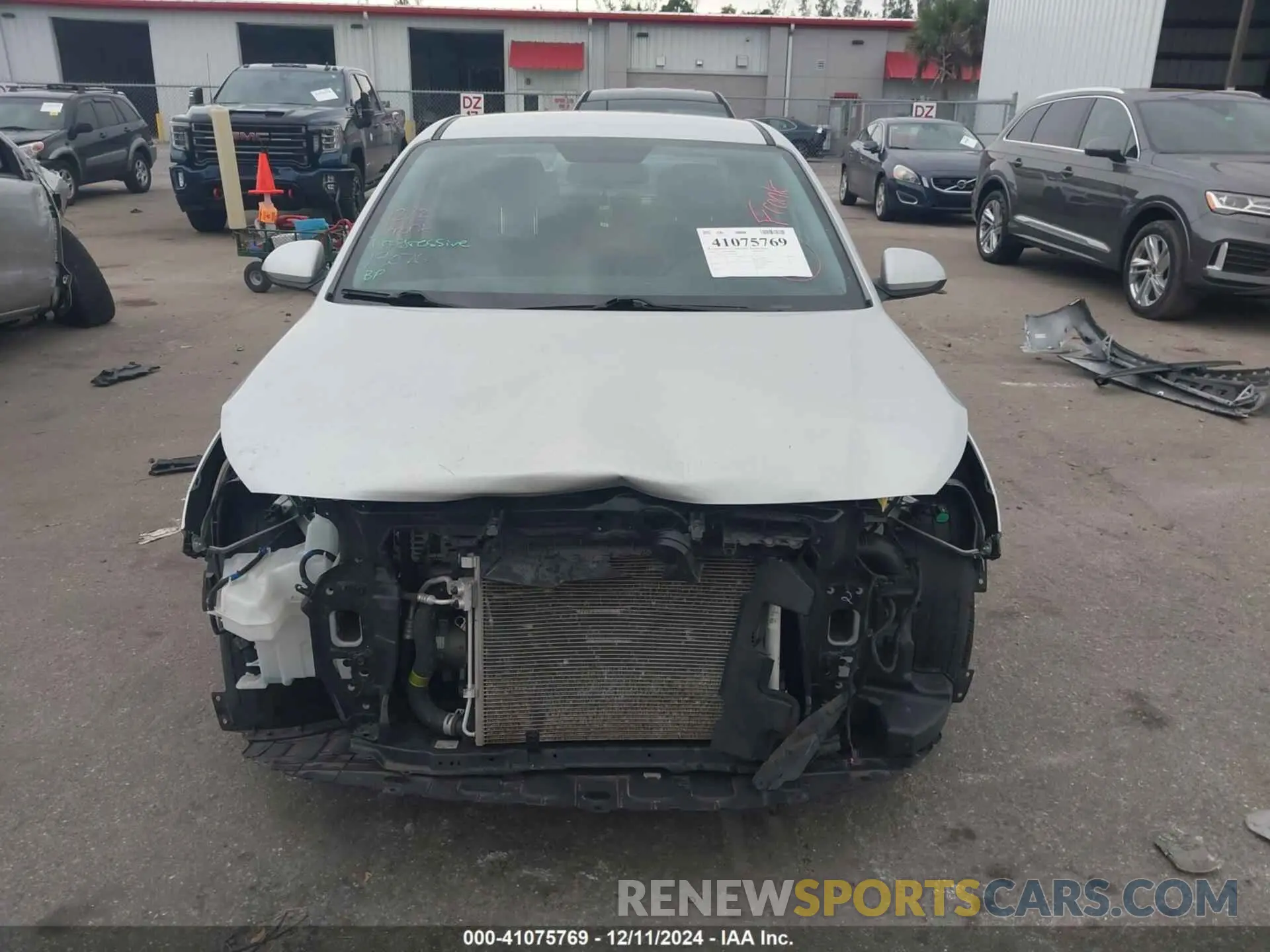 12 fotografías del automóvil dañado 3KPC24A6XME148736 HYUNDAI ACCENT 2021
