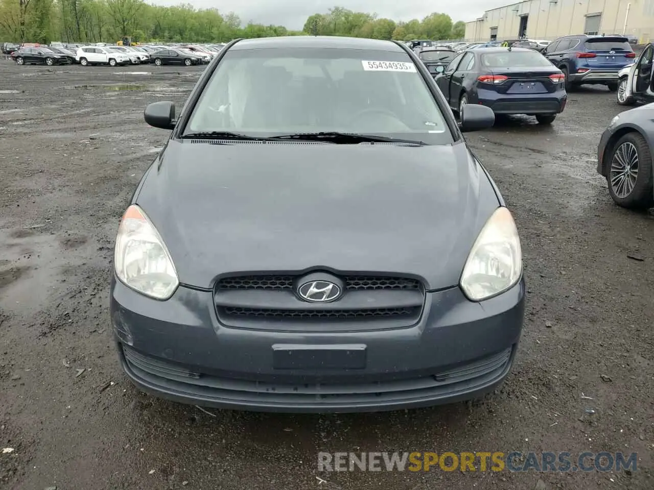 5 fotografías del automóvil dañado KMHCM3AC0BU192989 HYUNDAI ACCENT 2021
