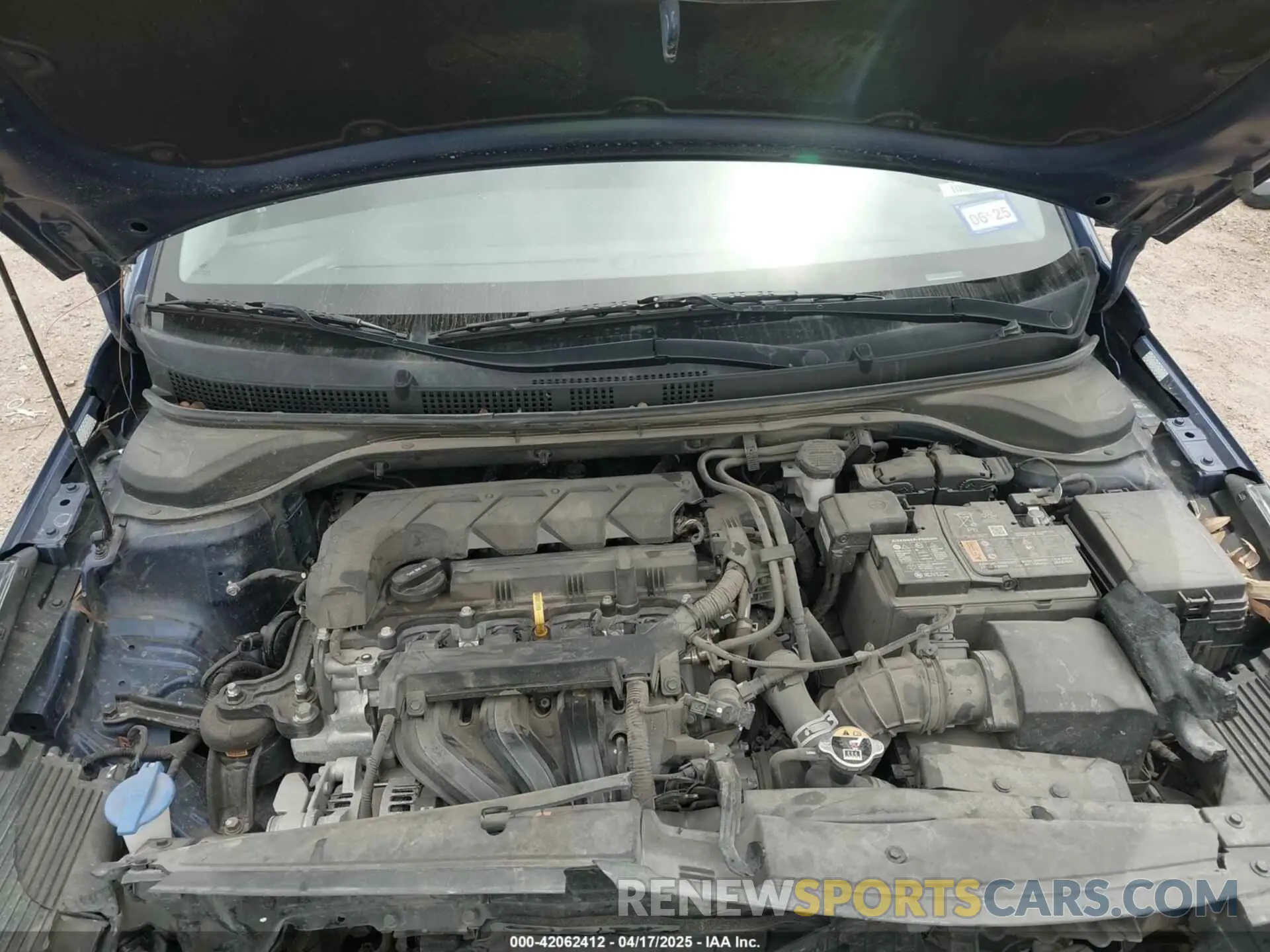 10 fotografías del automóvil dañado 3KPC24A60NE168169 HYUNDAI ACCENT 2022