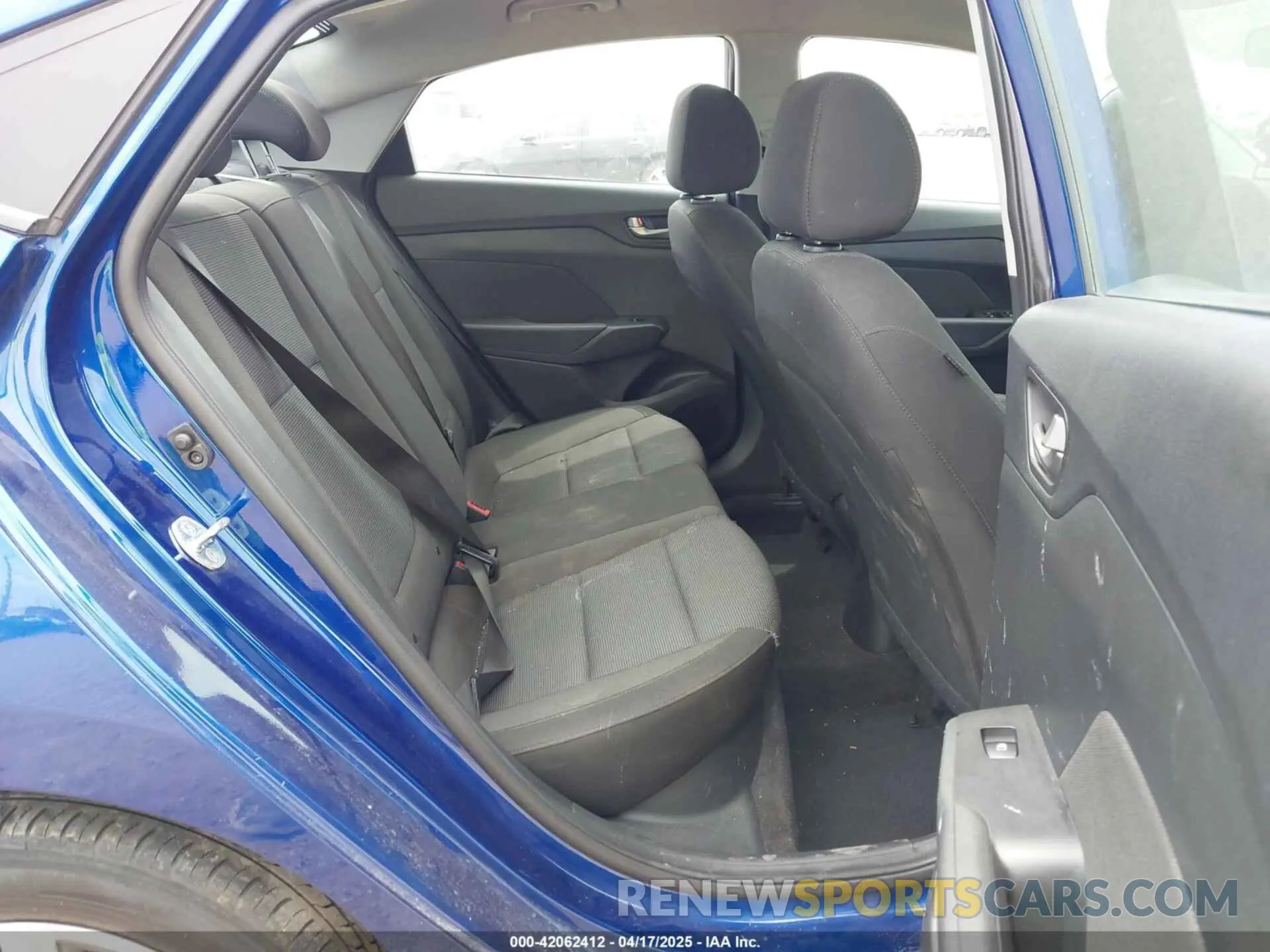 8 fotografías del automóvil dañado 3KPC24A60NE168169 HYUNDAI ACCENT 2022