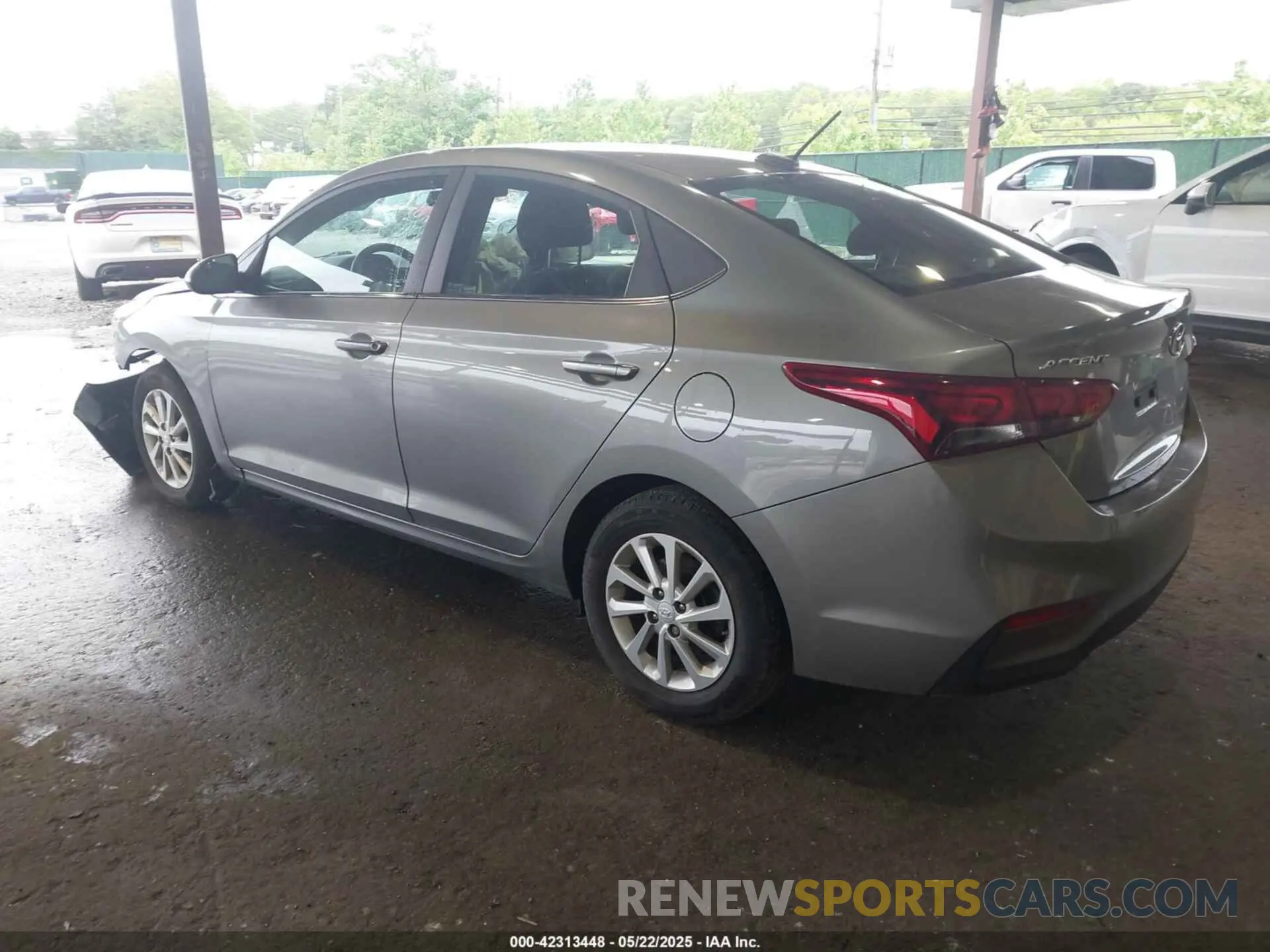 3 fotografías del automóvil dañado 3KPC24A60NE179043 HYUNDAI ACCENT 2022