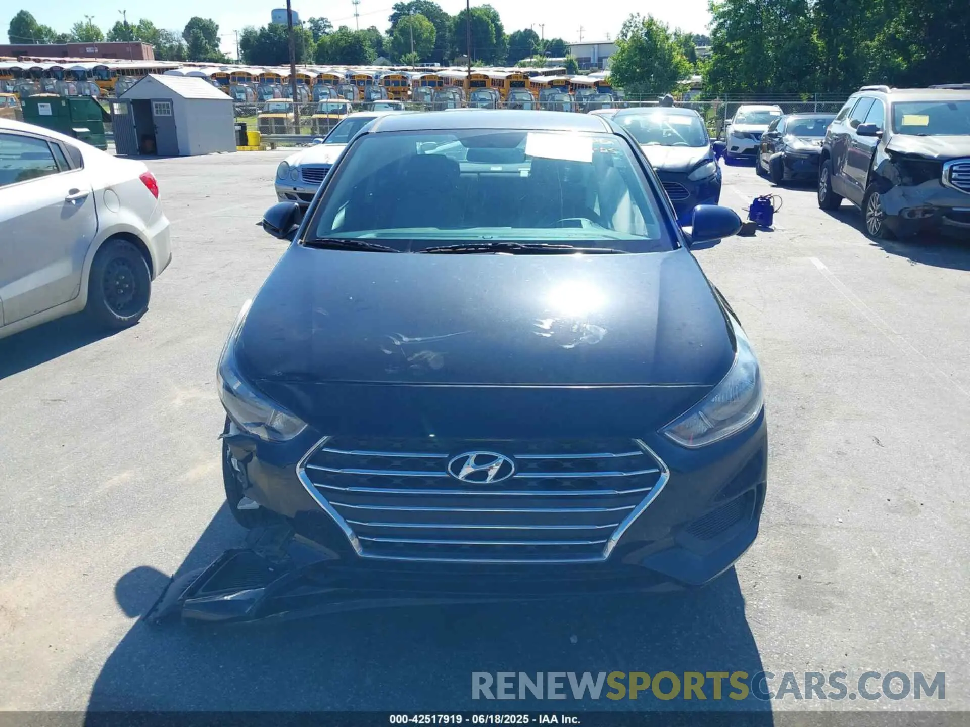 13 fotografías del automóvil dañado 3KPC24A60NE181293 HYUNDAI ACCENT 2022