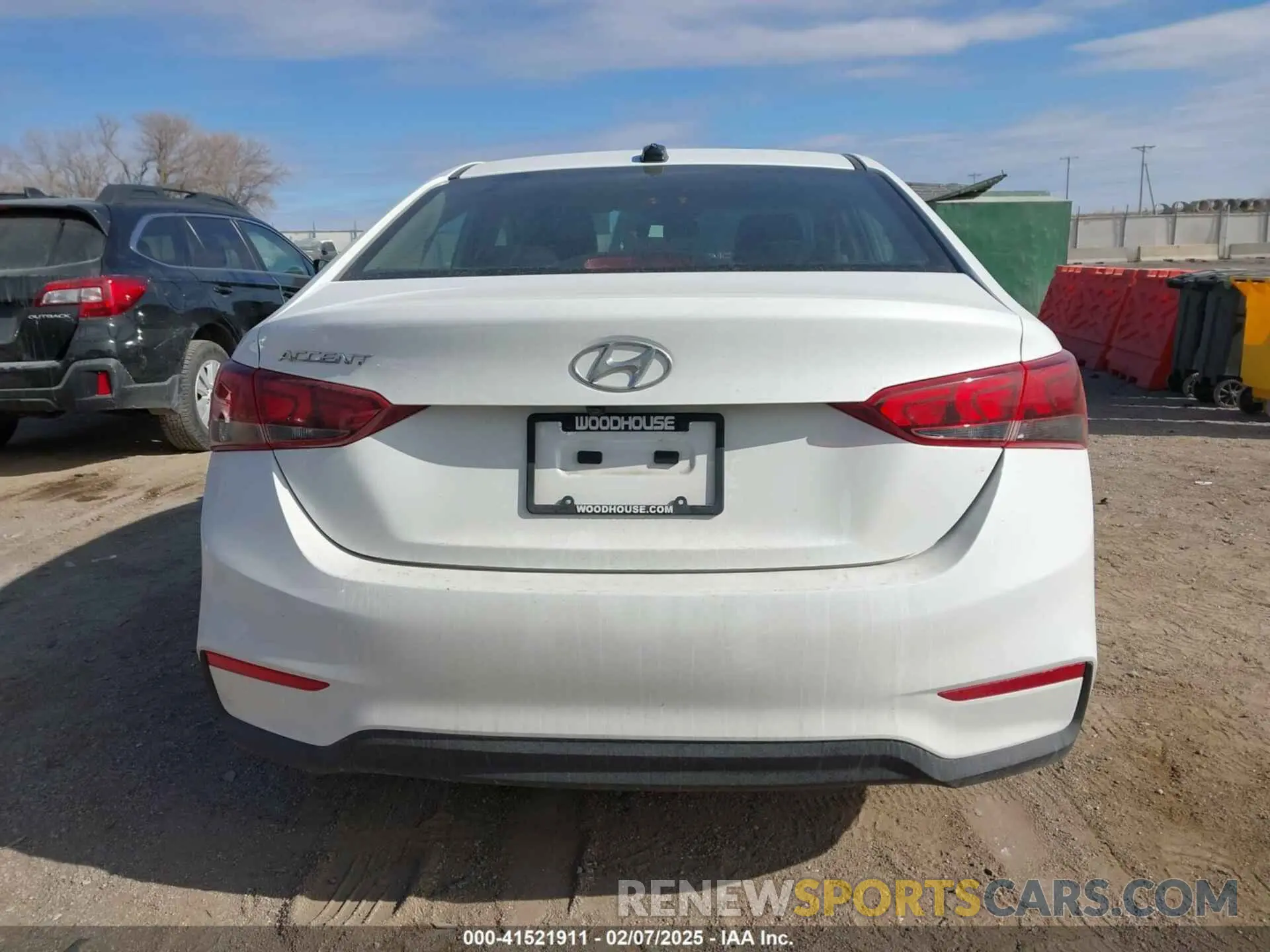 17 fotografías del automóvil dañado 3KPC24A60NE190169 HYUNDAI ACCENT 2022