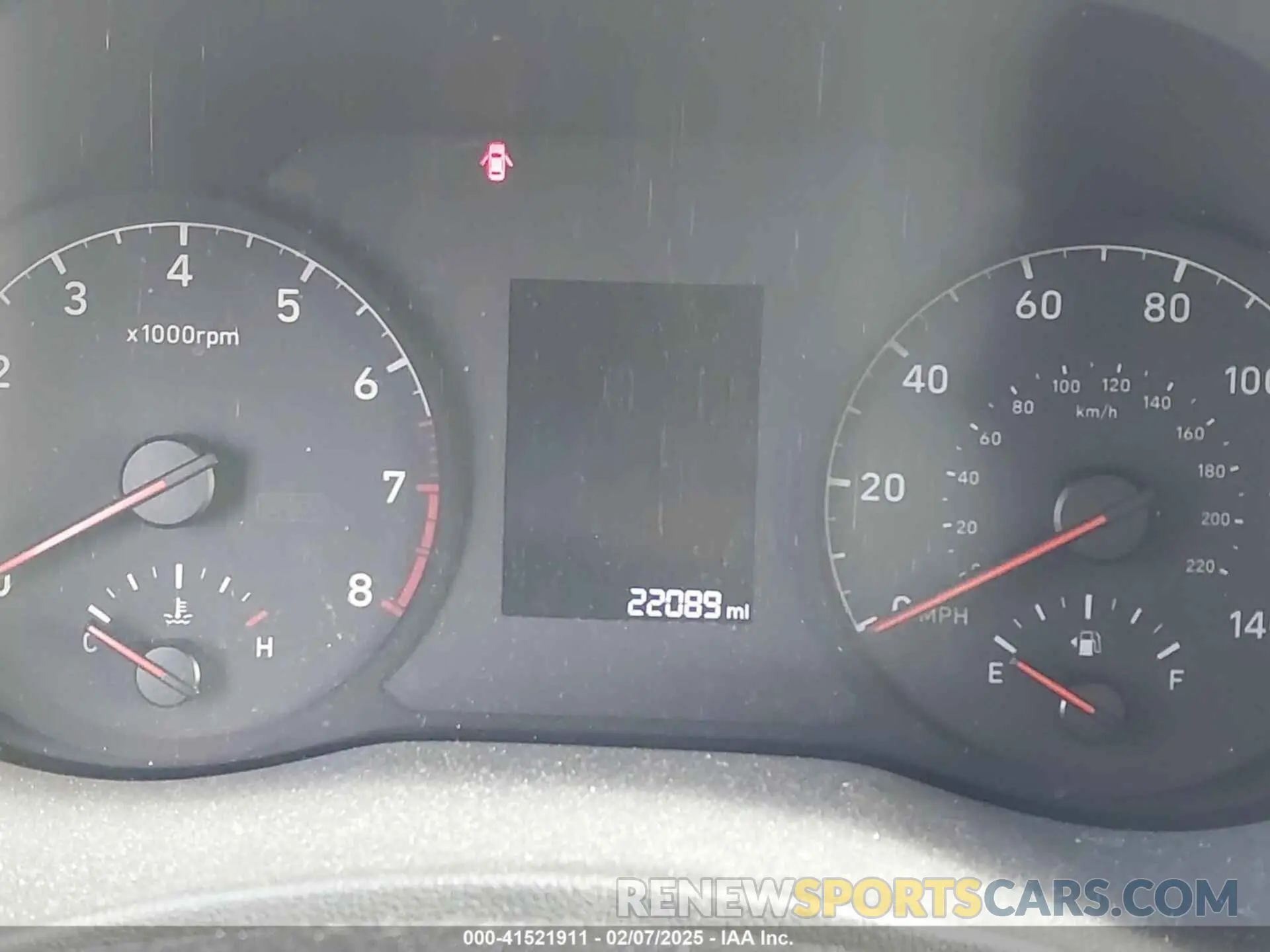 7 fotografías del automóvil dañado 3KPC24A60NE190169 HYUNDAI ACCENT 2022