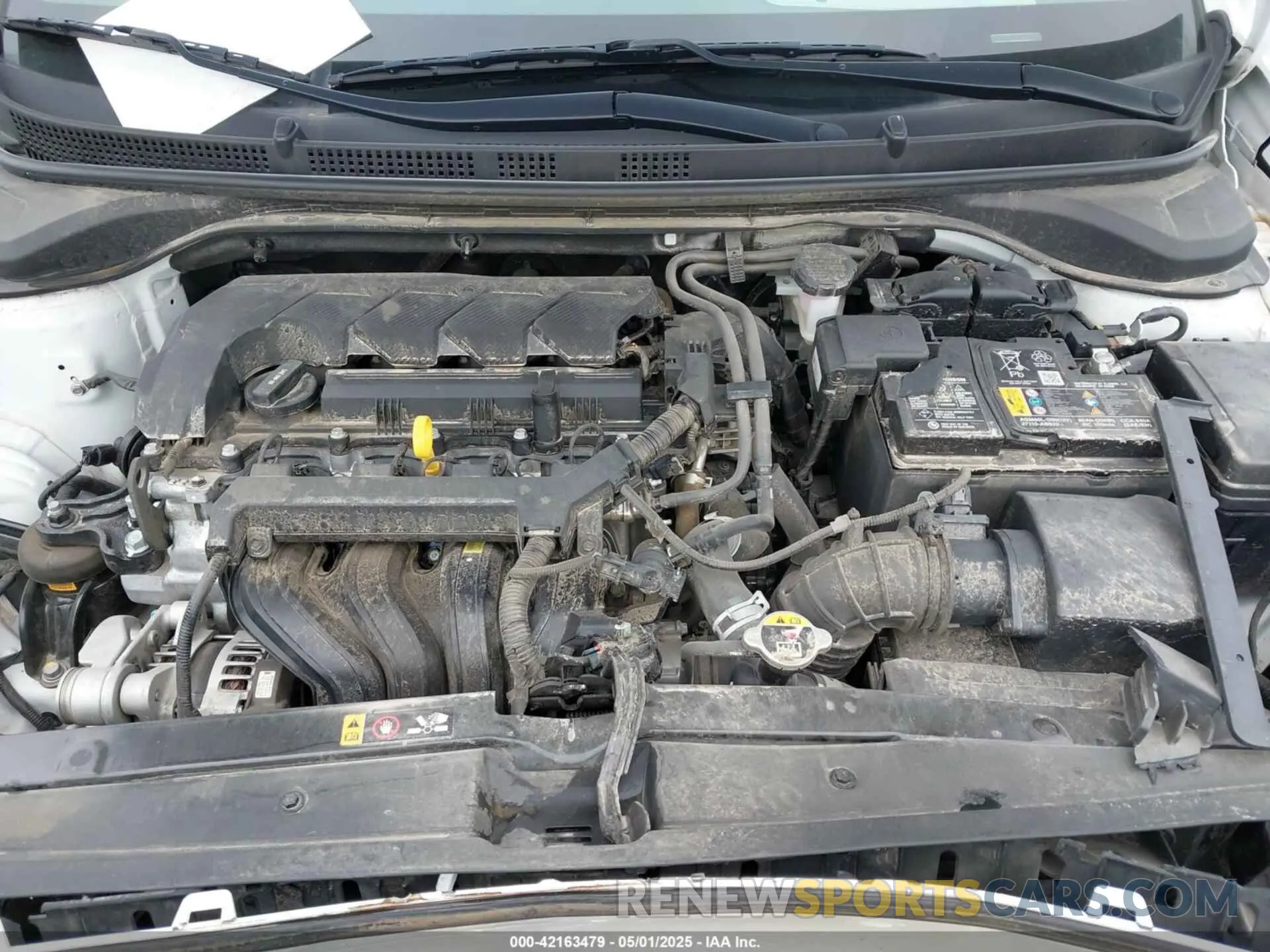 10 fotografías del automóvil dañado 3KPC24A61NE171775 HYUNDAI ACCENT 2022