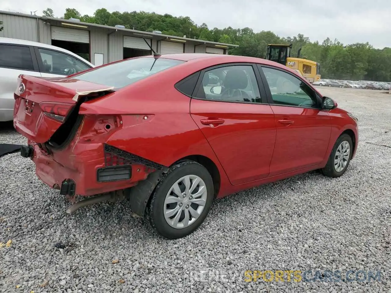 3 fotografías del automóvil dañado 3KPC24A61NE181917 HYUNDAI ACCENT 2022