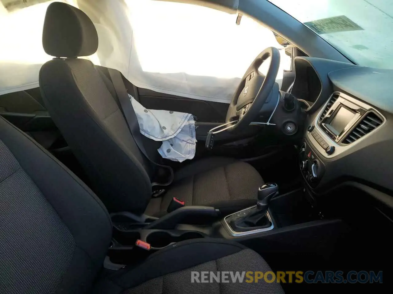 7 fotografías del automóvil dañado 3KPC24A61NE183277 HYUNDAI ACCENT 2022