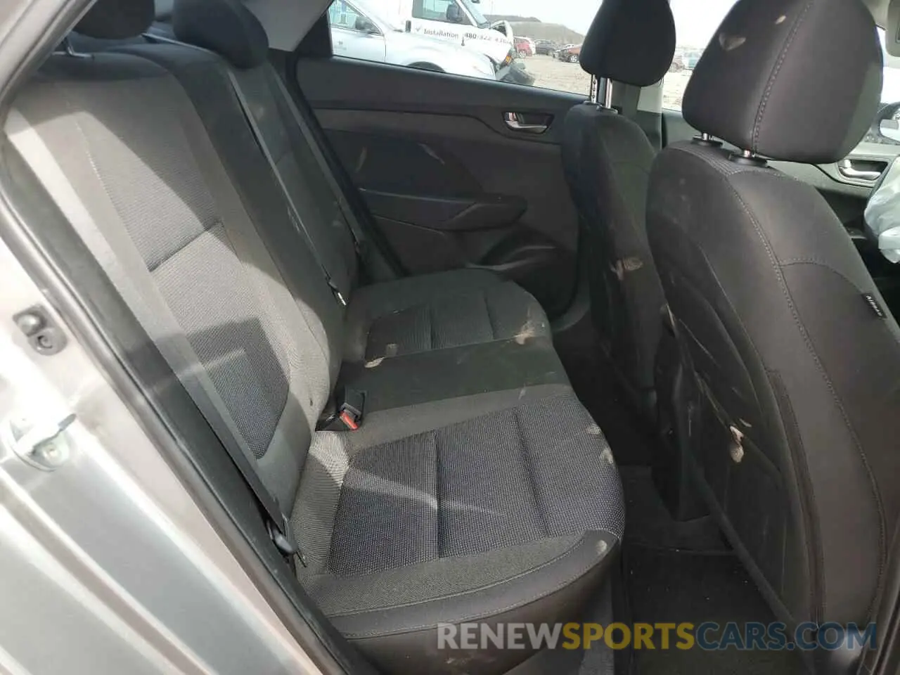 10 fotografías del automóvil dañado 3KPC24A62NE187628 HYUNDAI ACCENT 2022