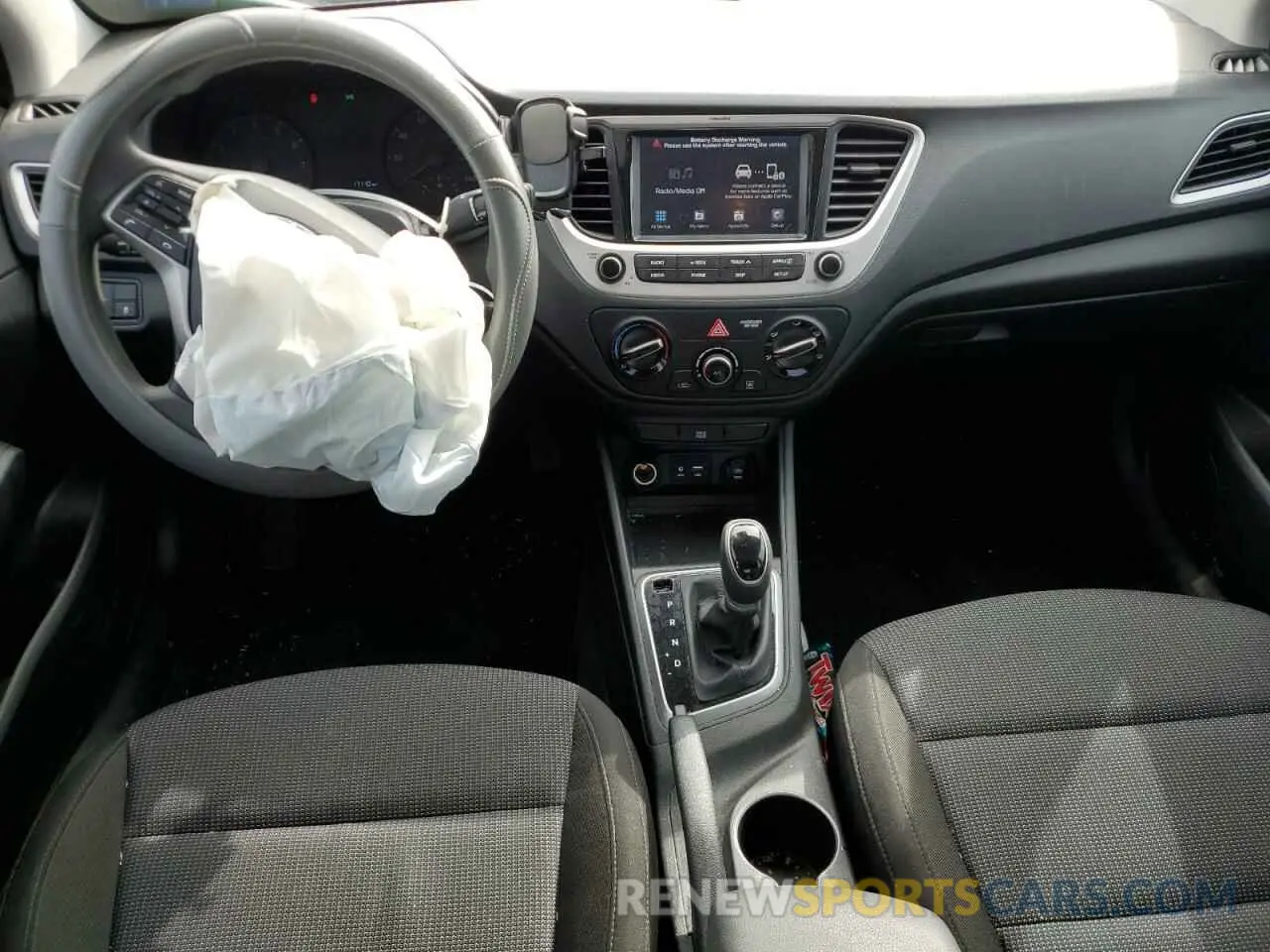 8 fotografías del automóvil dañado 3KPC24A62NE187628 HYUNDAI ACCENT 2022