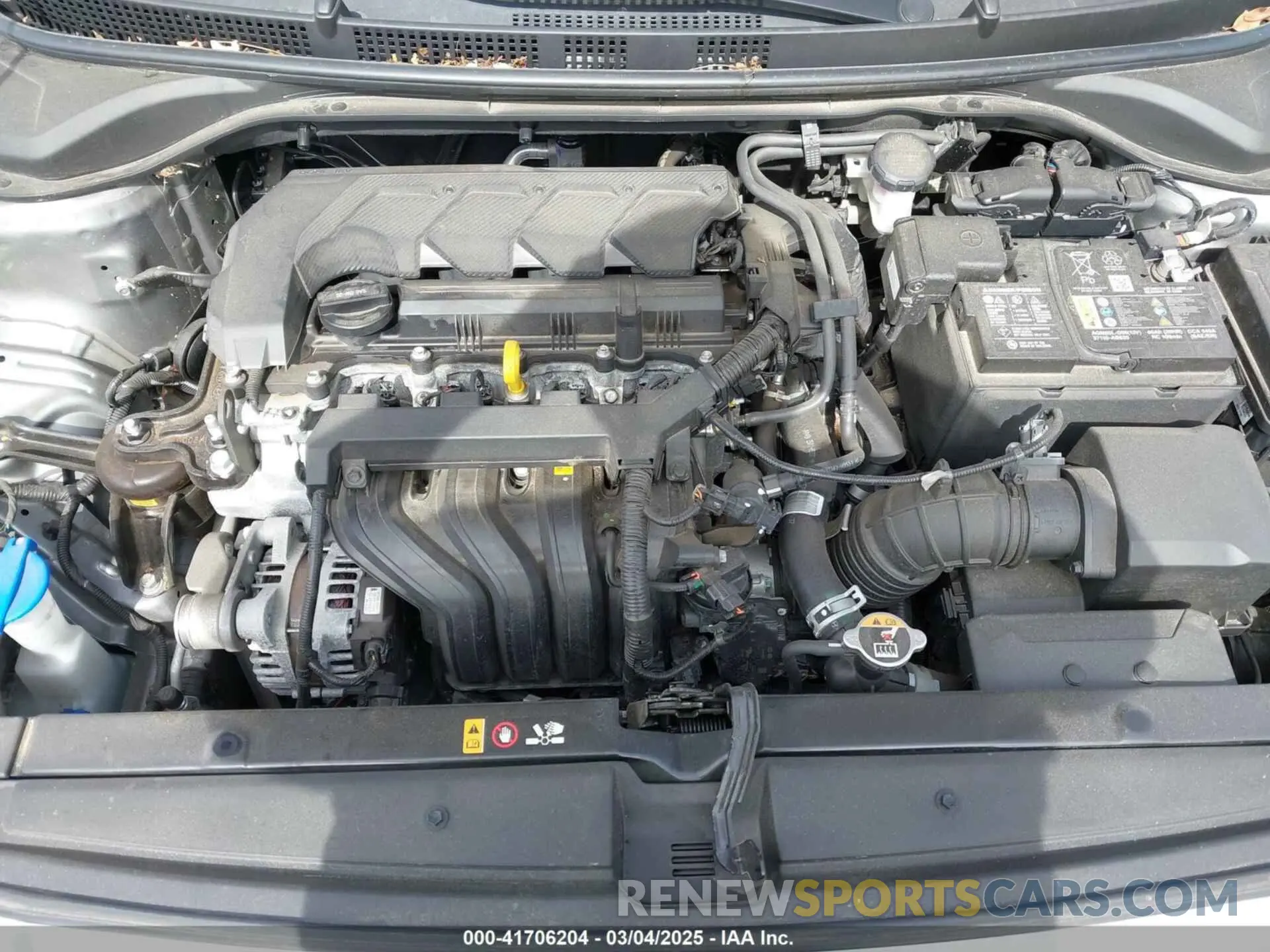 10 fotografías del automóvil dañado 3KPC24A63NE169851 HYUNDAI ACCENT 2022