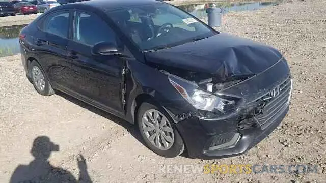 10 fotografías del automóvil dañado 3KPC24A63NE172863 HYUNDAI ACCENT 2022