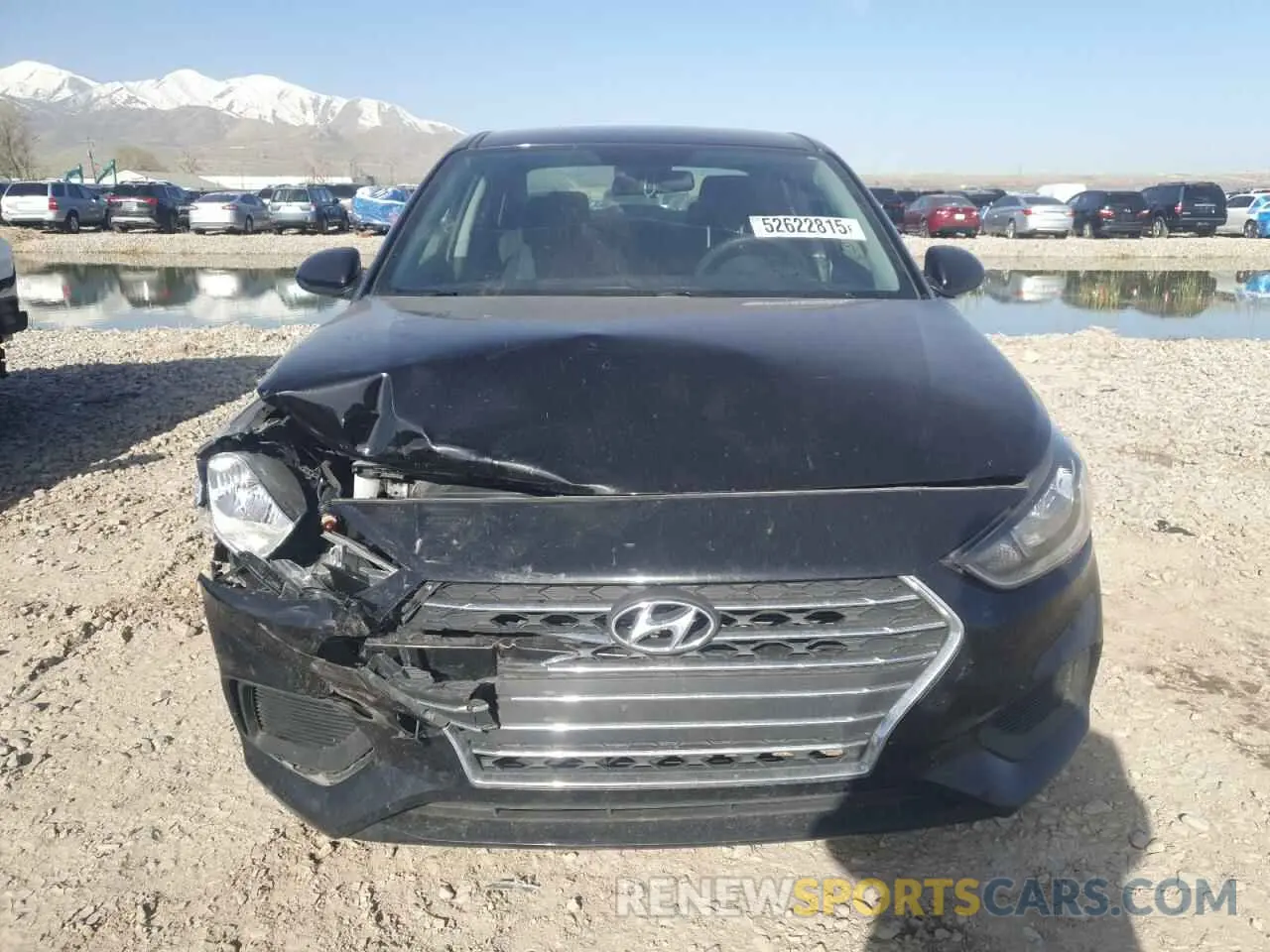 5 fotografías del automóvil dañado 3KPC24A63NE172863 HYUNDAI ACCENT 2022