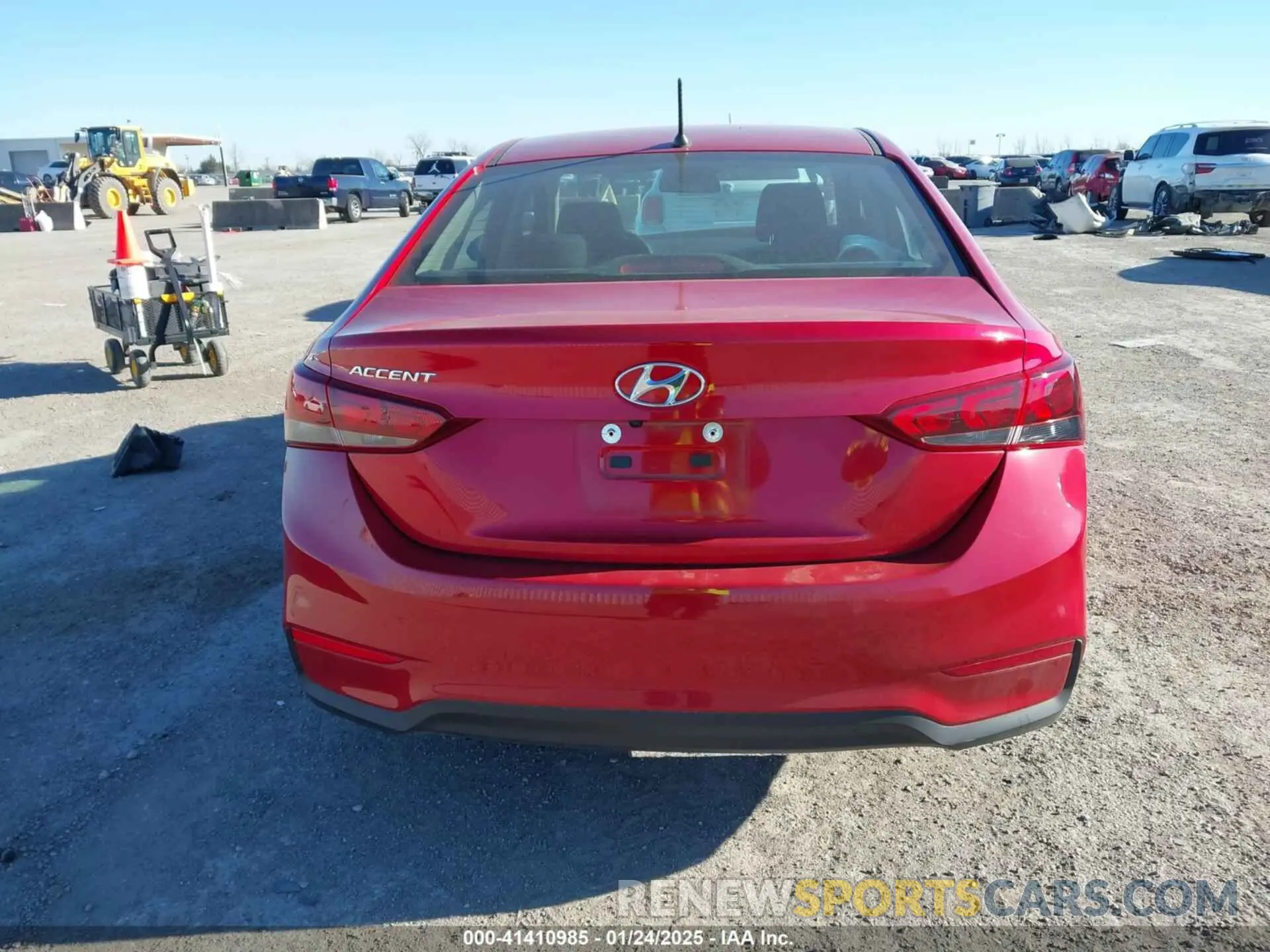 16 fotografías del automóvil dañado 3KPC24A63NE178131 HYUNDAI ACCENT 2022