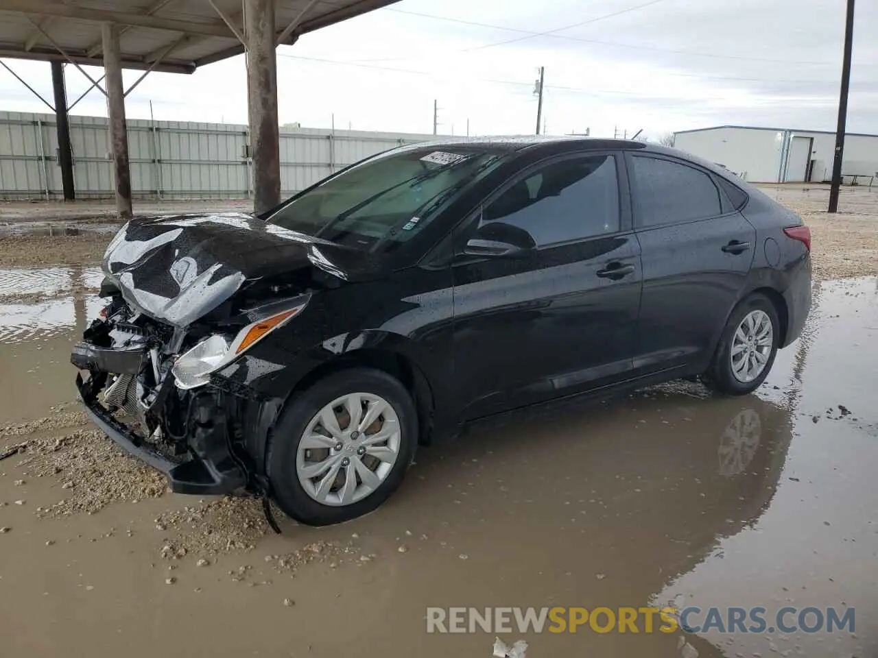 1 fotografías del automóvil dañado 3KPC24A64NE168076 HYUNDAI ACCENT 2022
