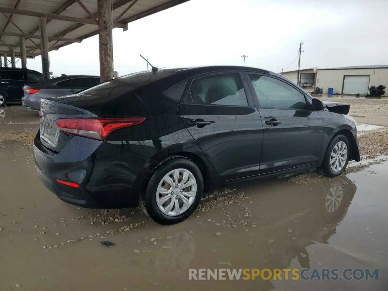 3 fotografías del automóvil dañado 3KPC24A64NE168076 HYUNDAI ACCENT 2022