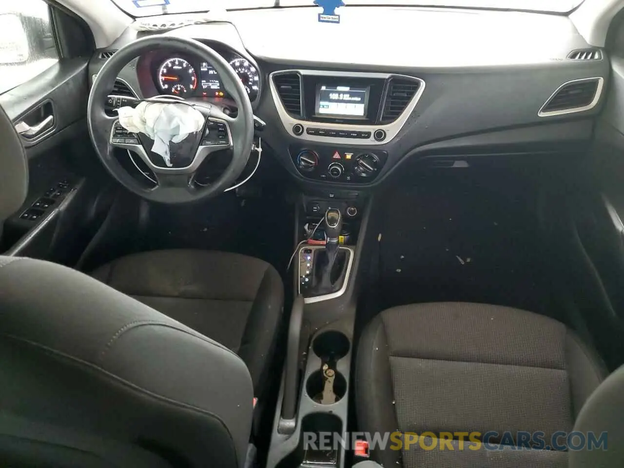 8 fotografías del automóvil dañado 3KPC24A64NE168076 HYUNDAI ACCENT 2022