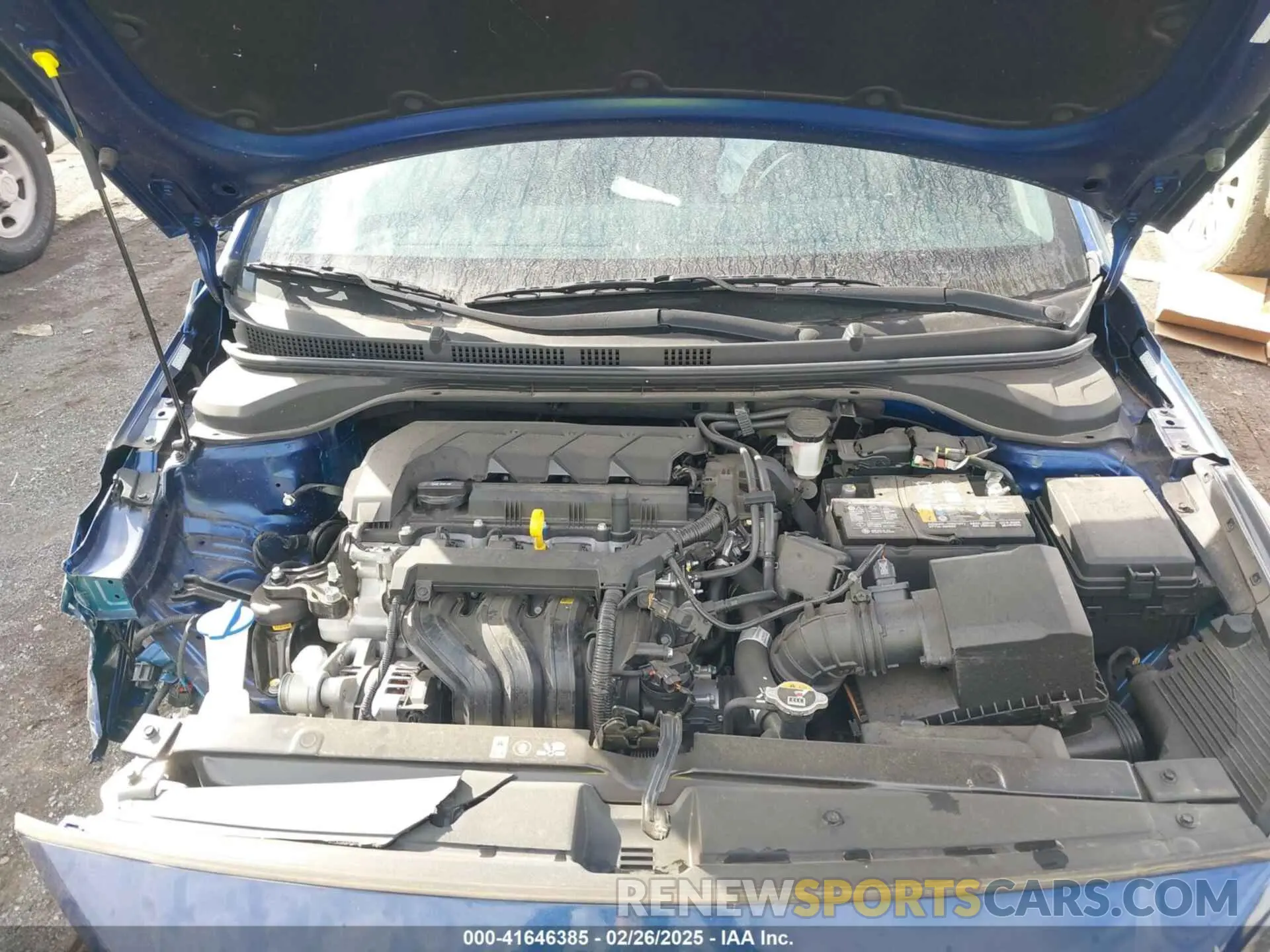 10 fotografías del automóvil dañado 3KPC24A64NE177005 HYUNDAI ACCENT 2022