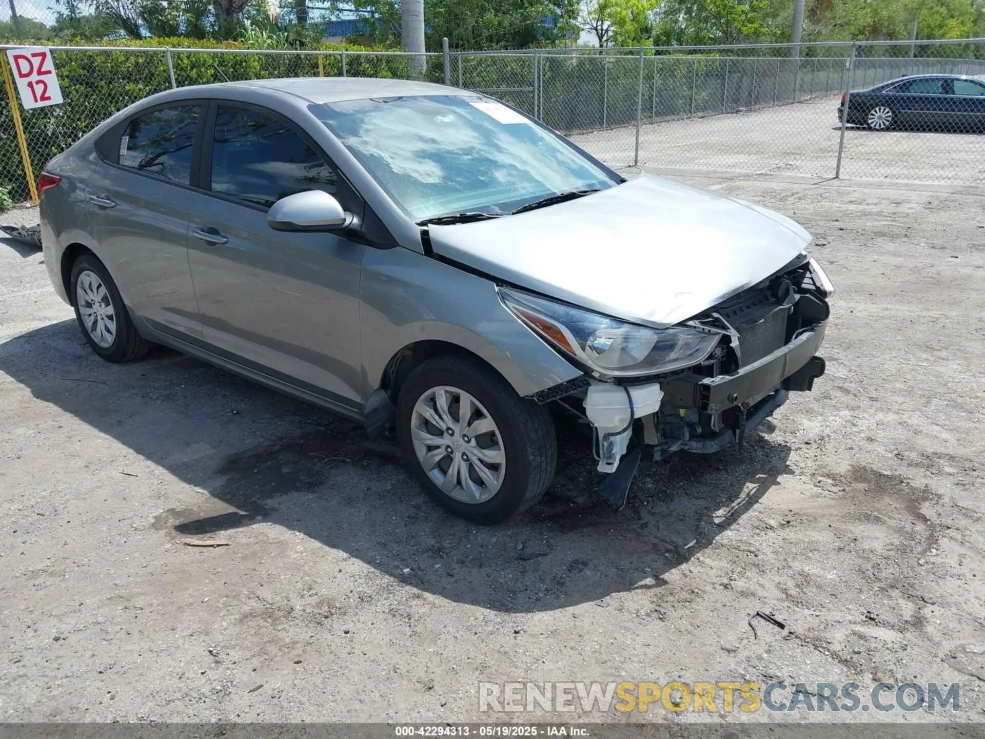 1 fotografías del automóvil dañado 3KPC24A64NE177618 HYUNDAI ACCENT 2022